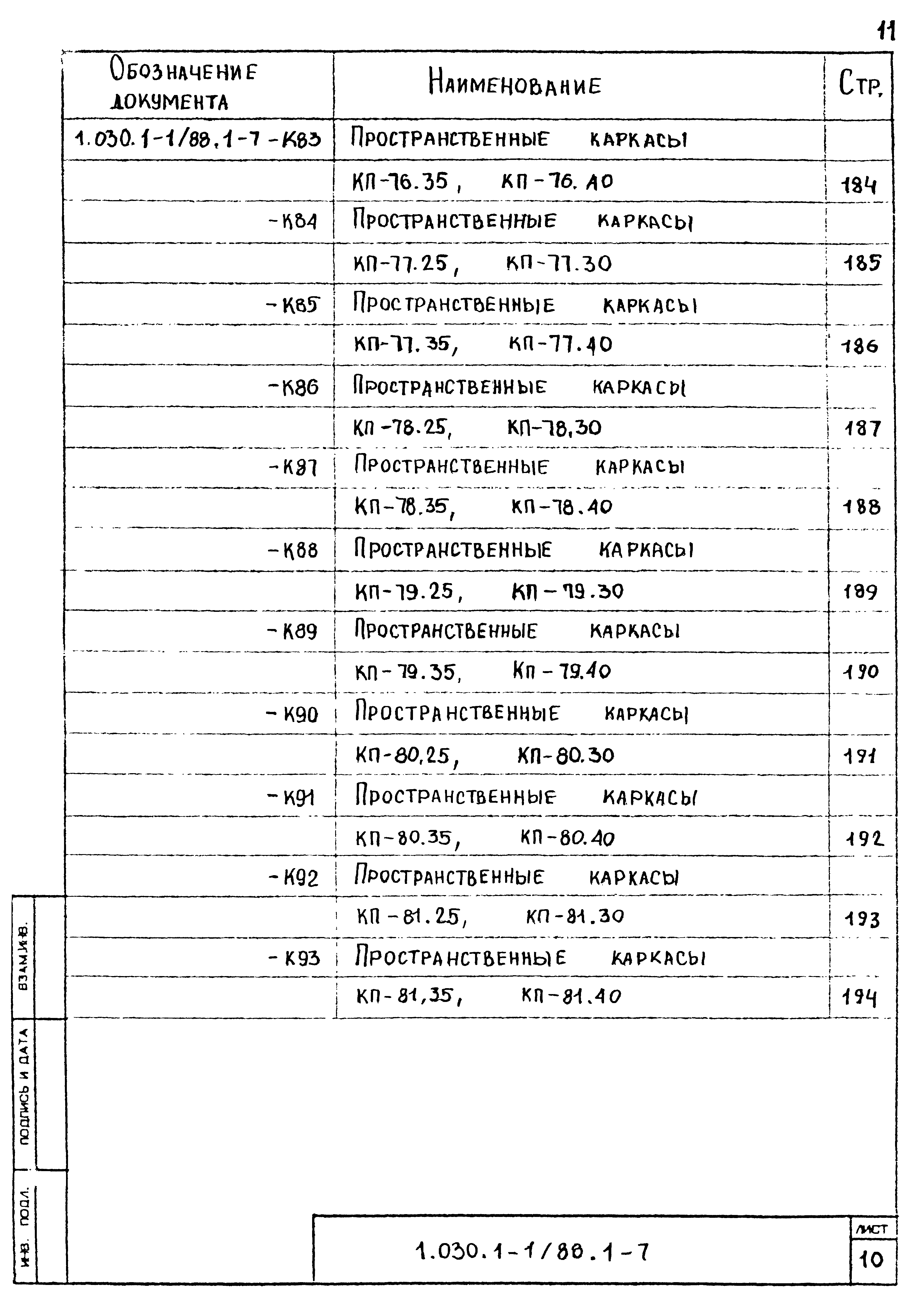 Серия 1.030.1-1/88