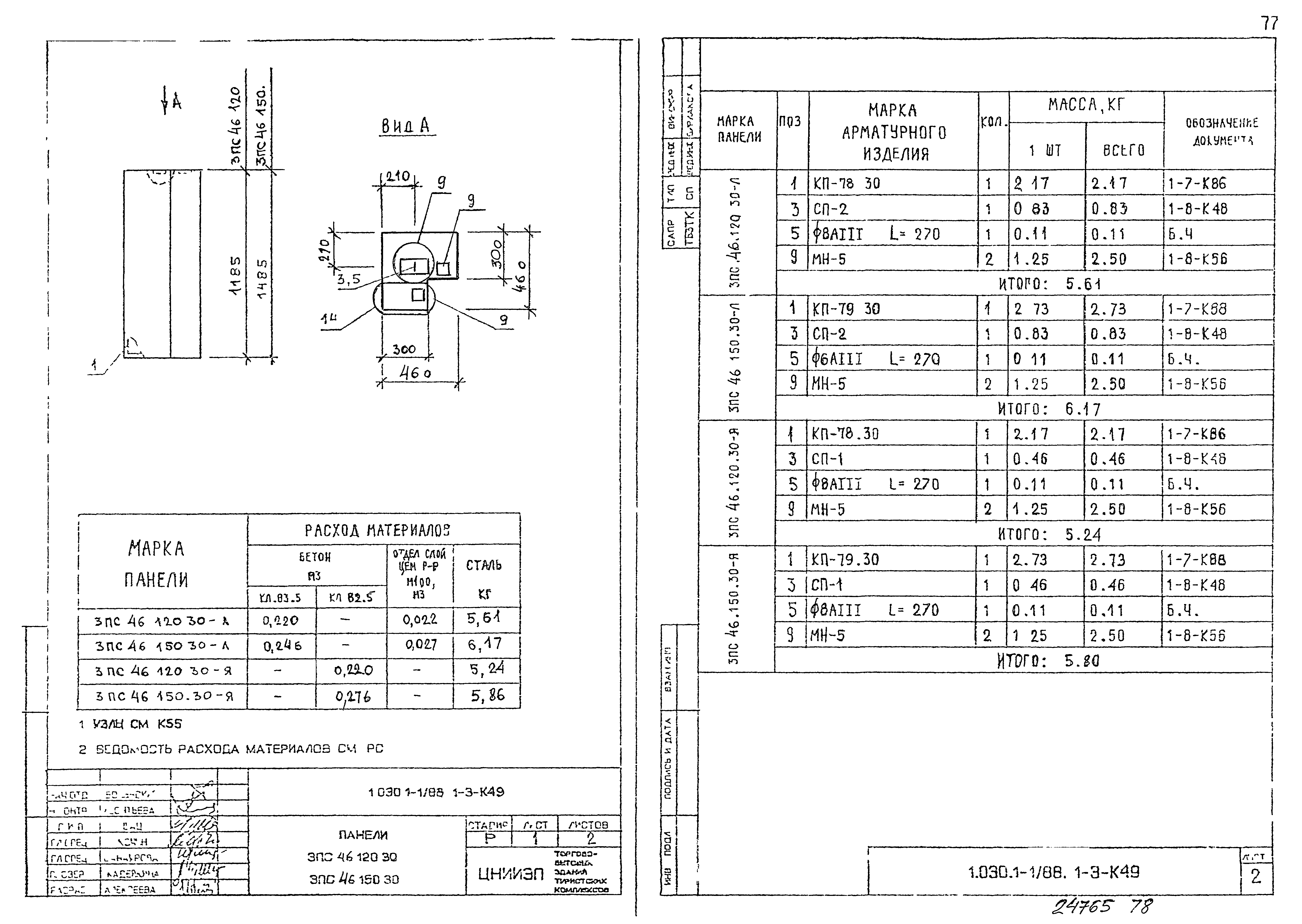 Серия 1.030.1-1/88