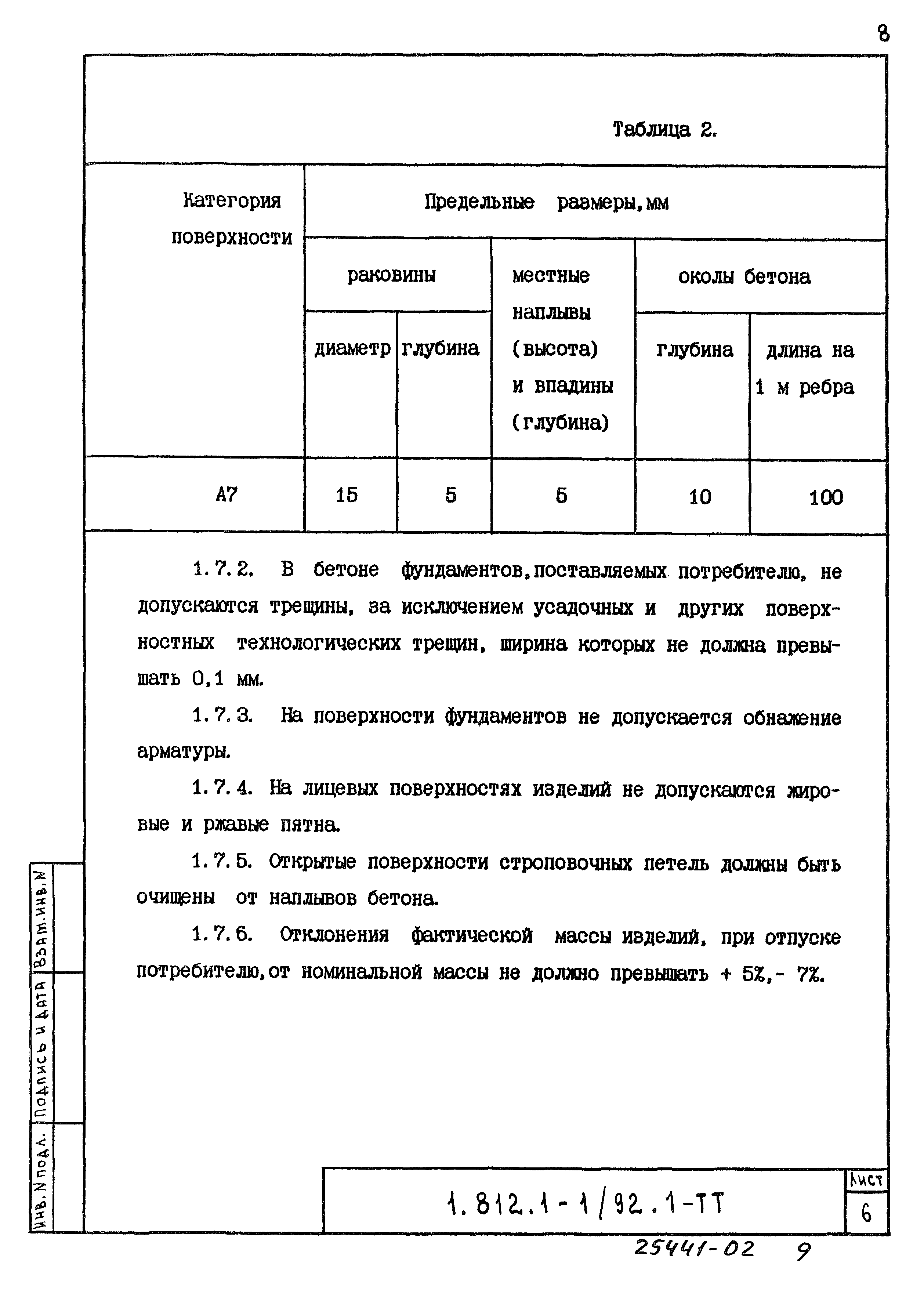 Серия 1.812.1-1/92