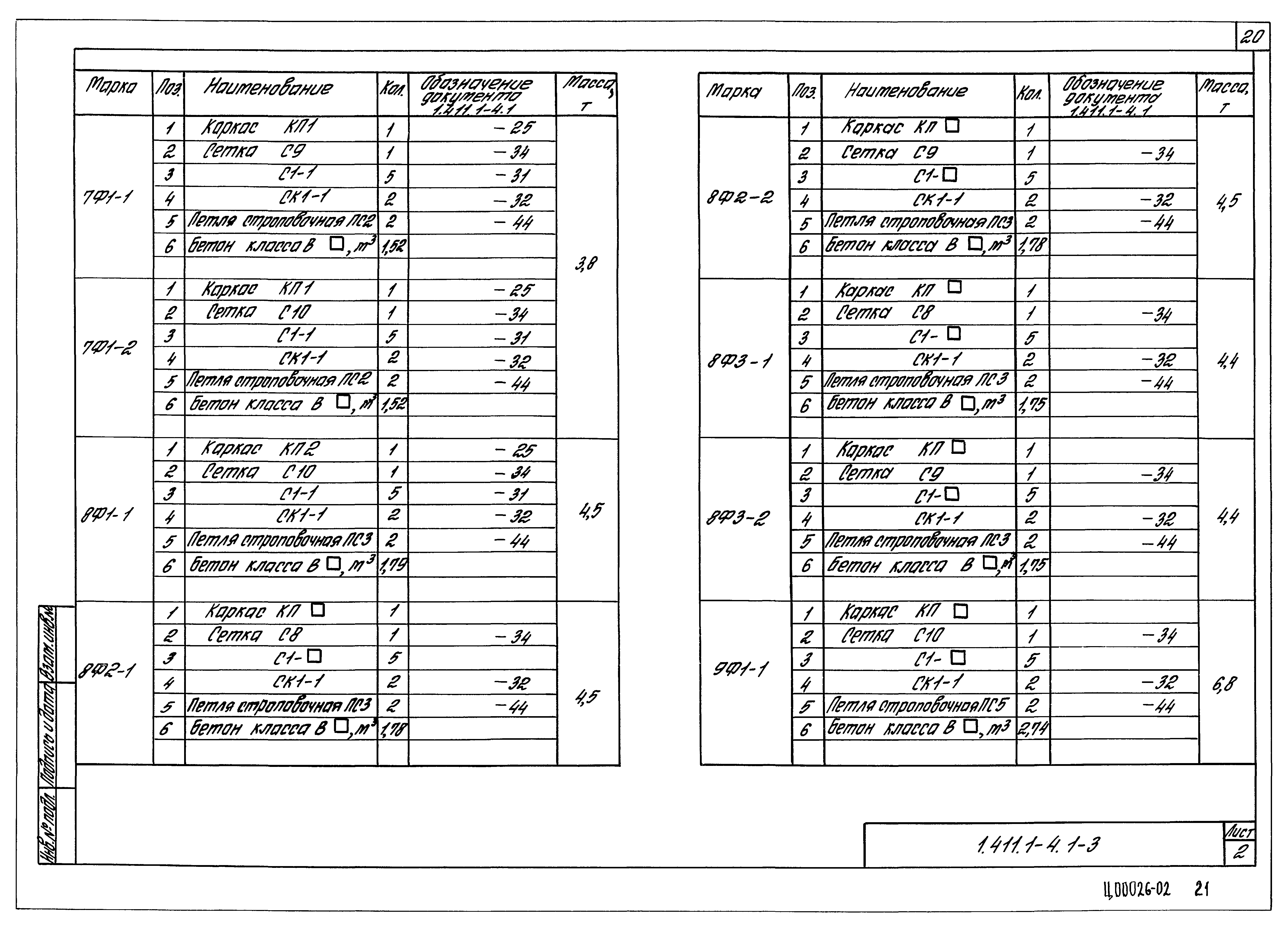 Серия 1.411.1-4