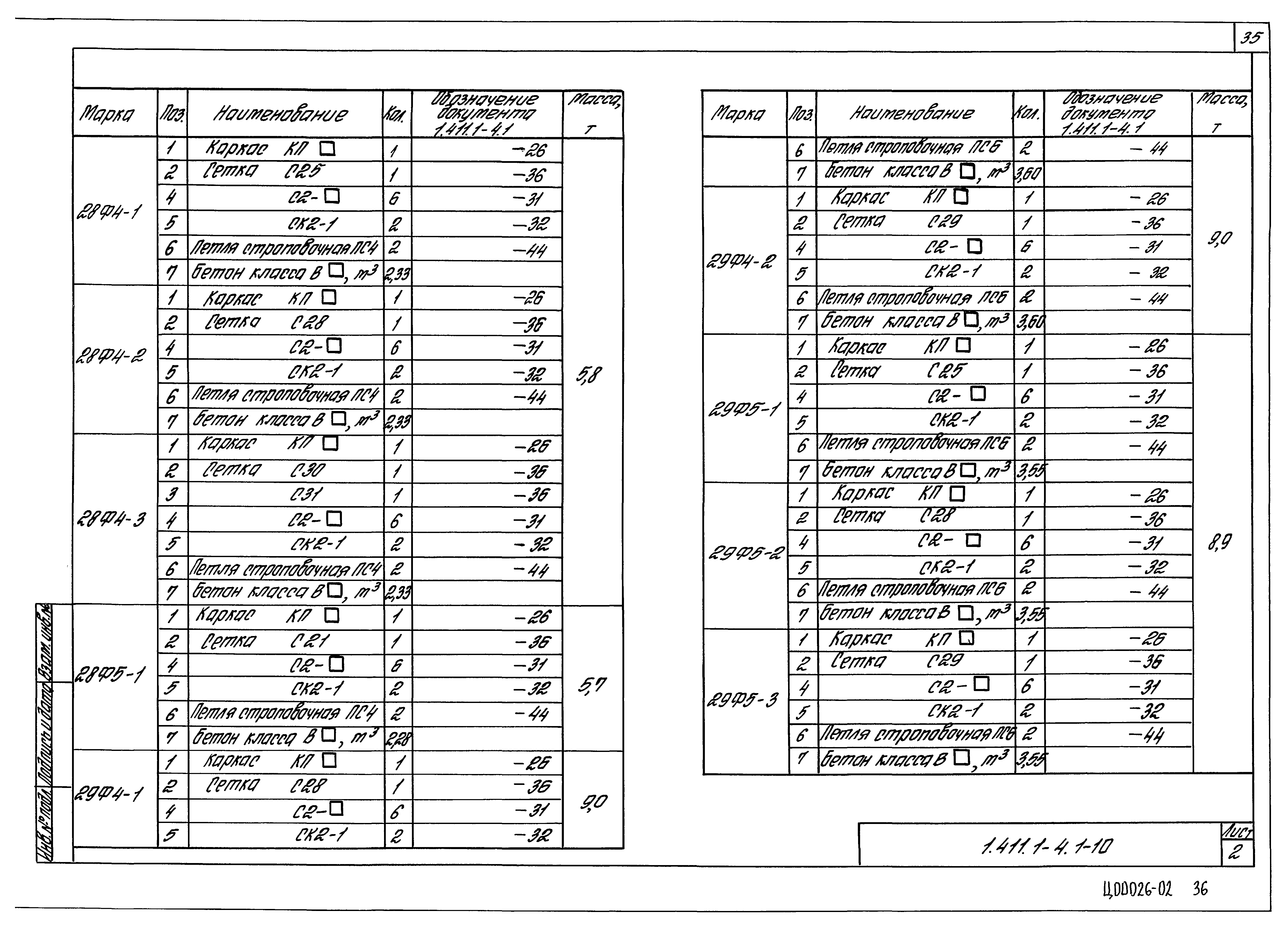 Серия 1.411.1-4