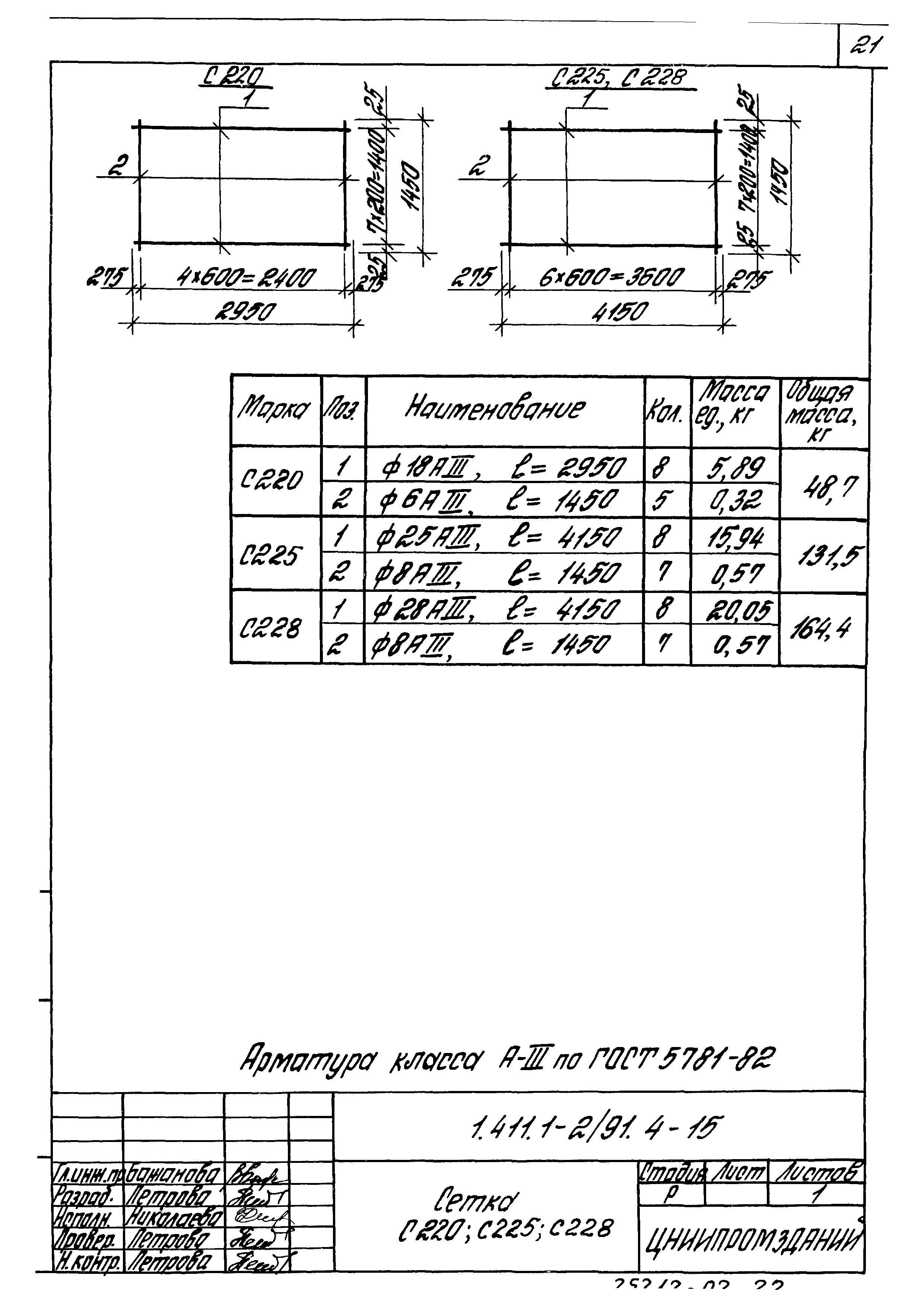 Серия 1.411.1-2/91