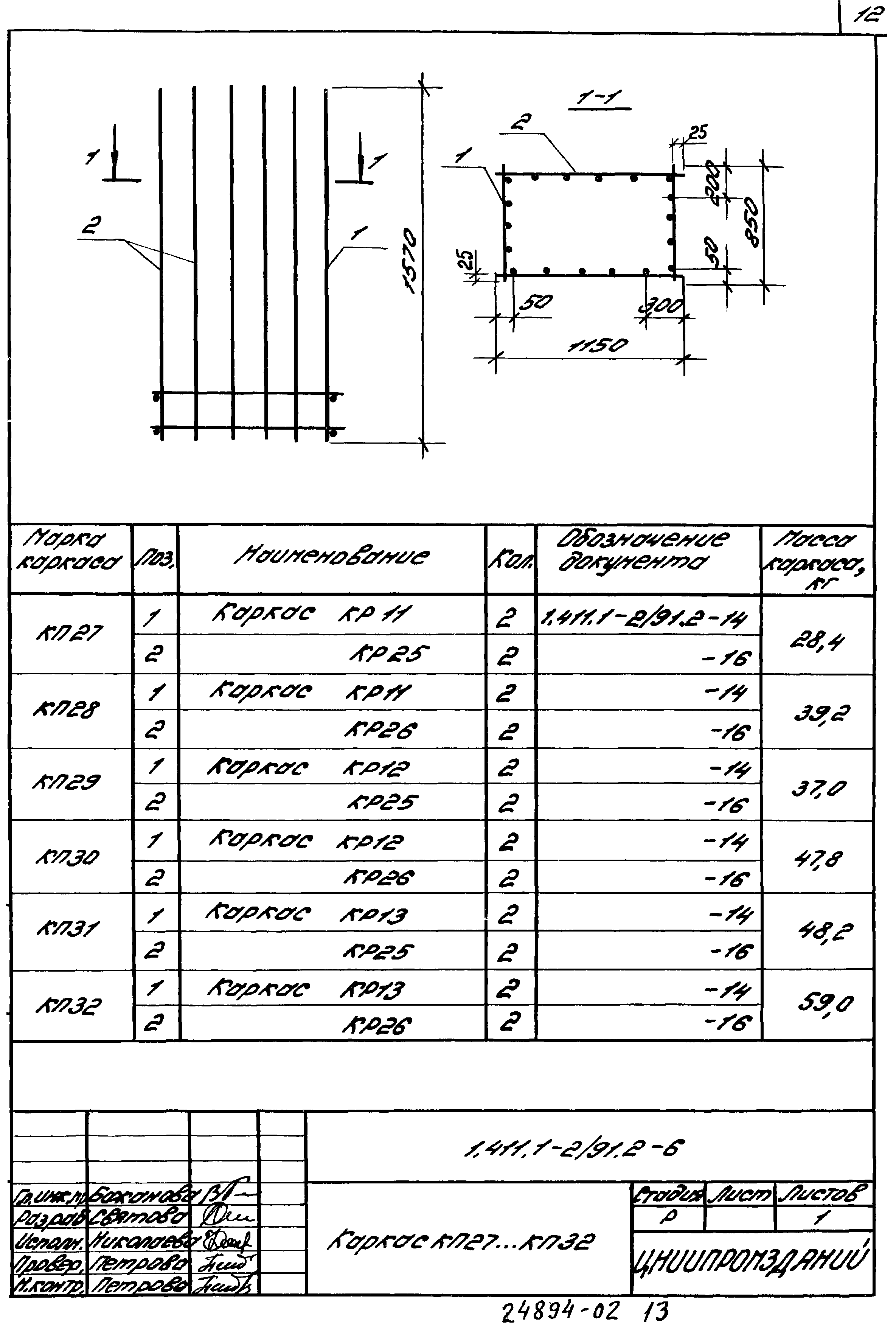 Серия 1.411.1-2/91