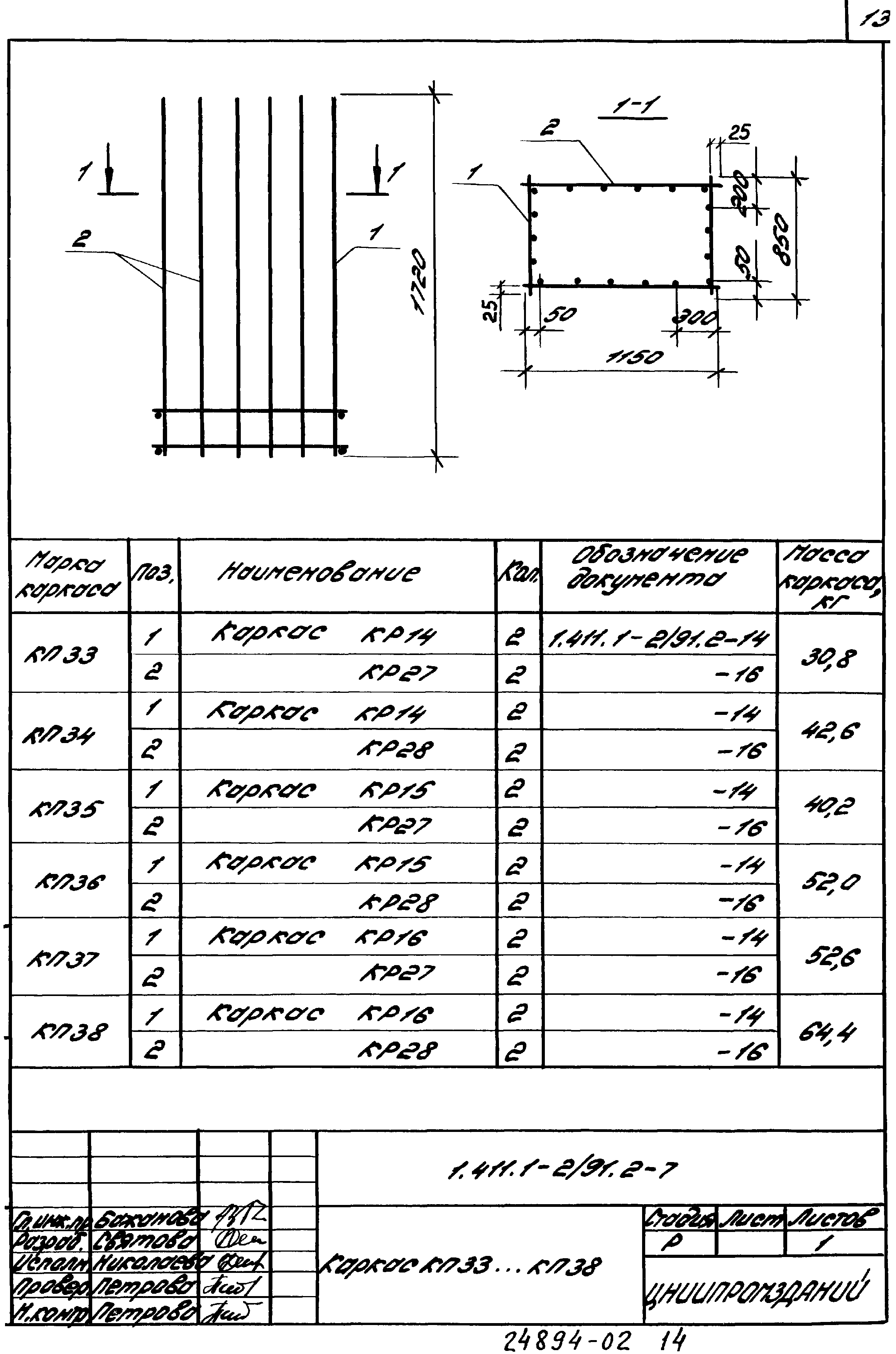 Серия 1.411.1-2/91