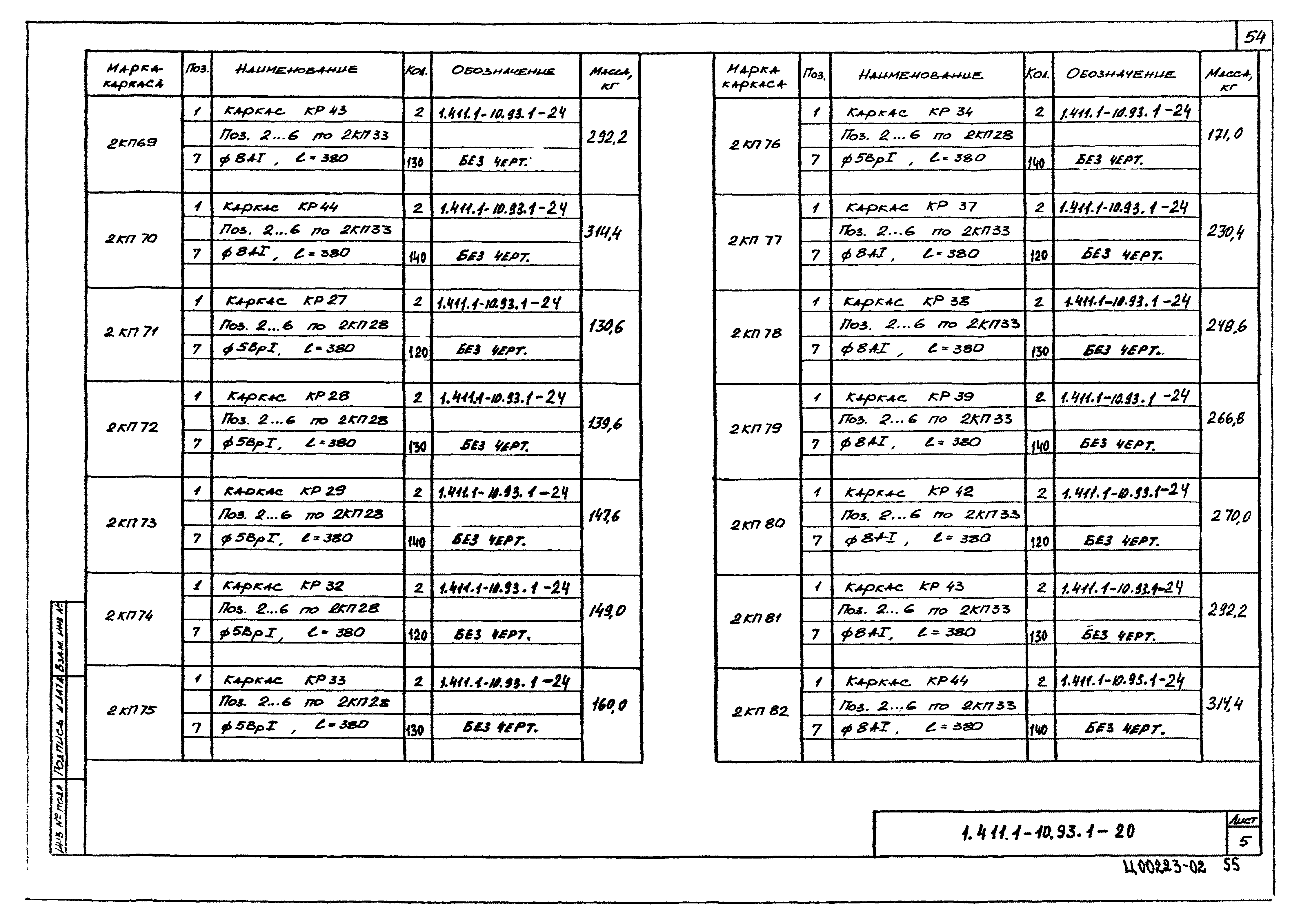 Серия 1.411.1-10.93