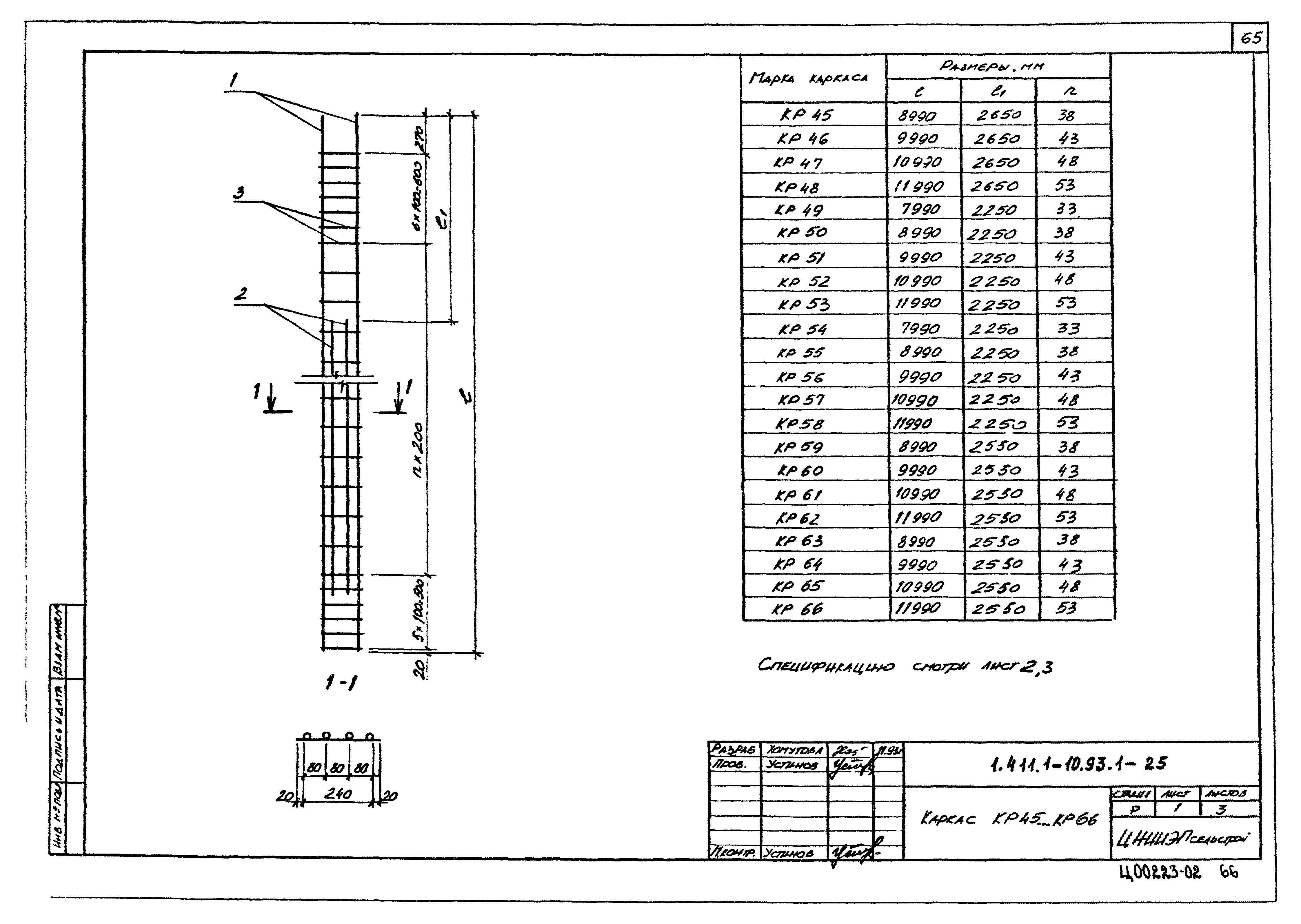 Серия 1.411.1-10.93