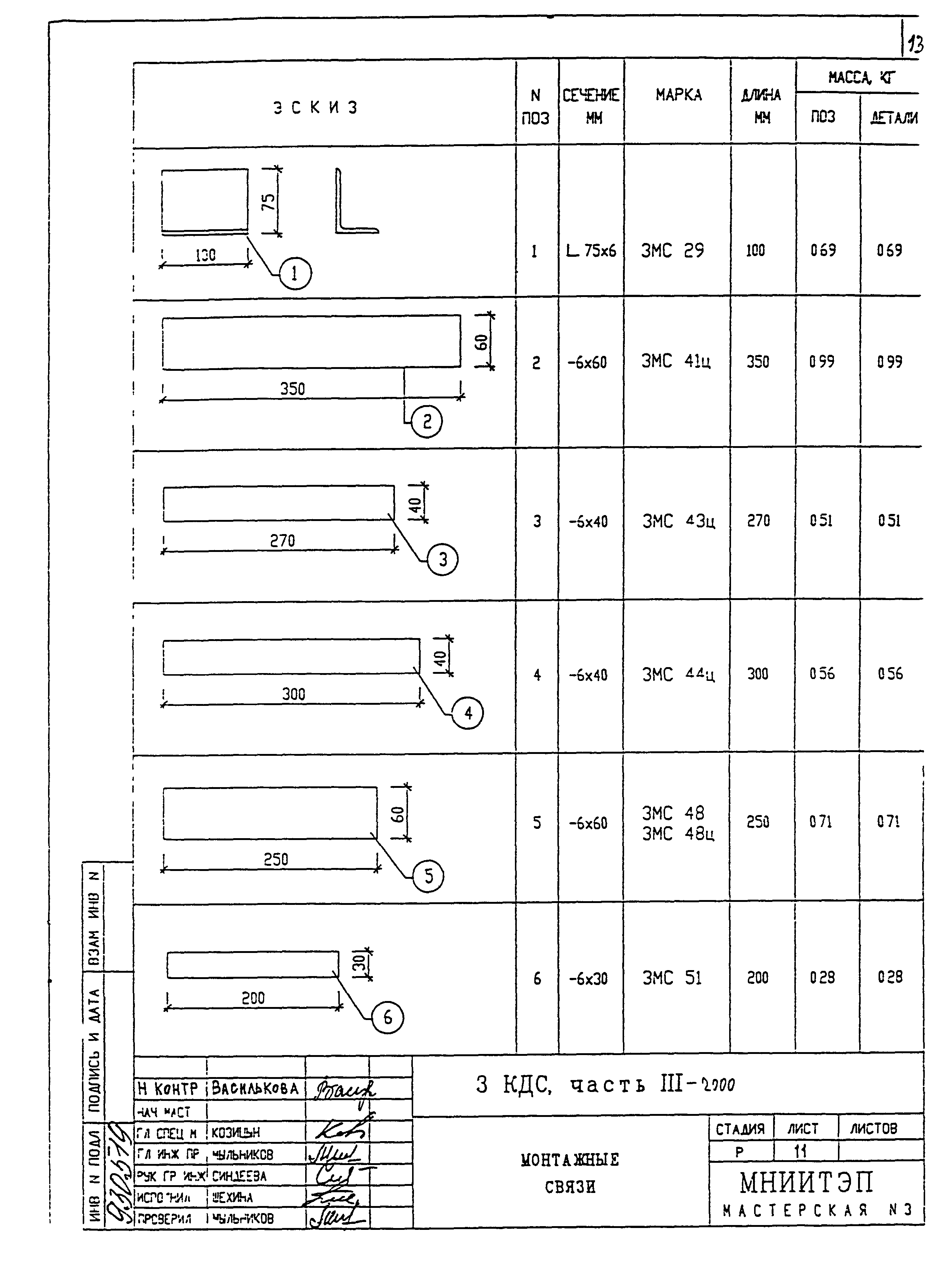 3 КДС, часть III-2000