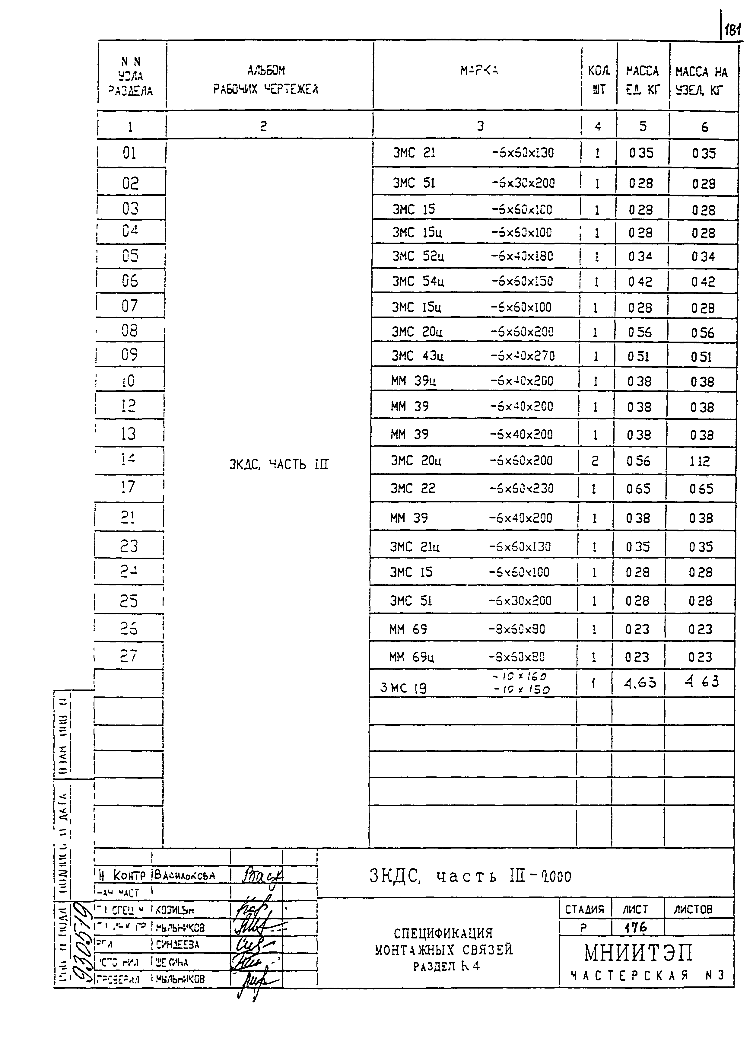 3 КДС, часть III-2000