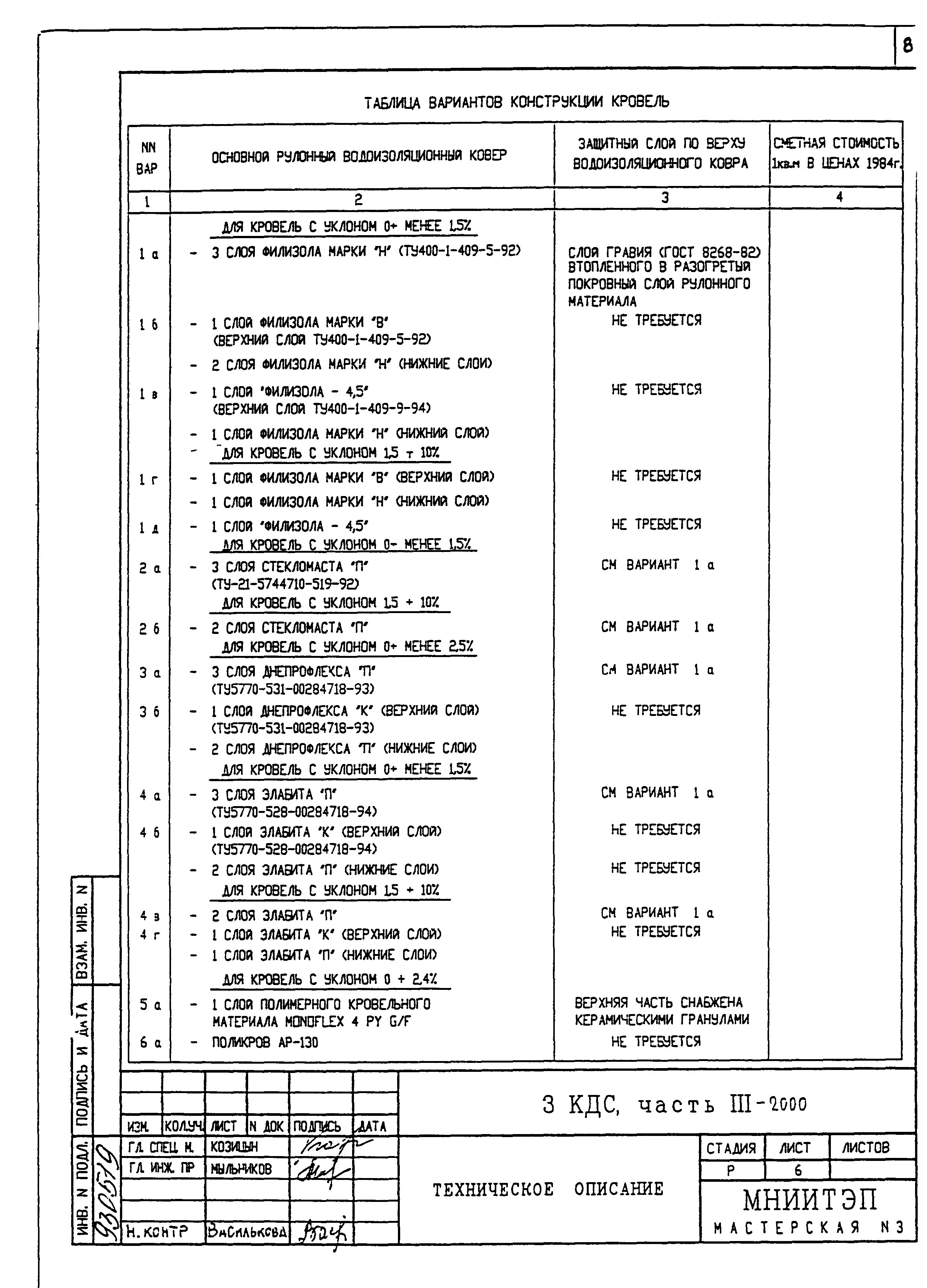 3 КДС, часть III-2000