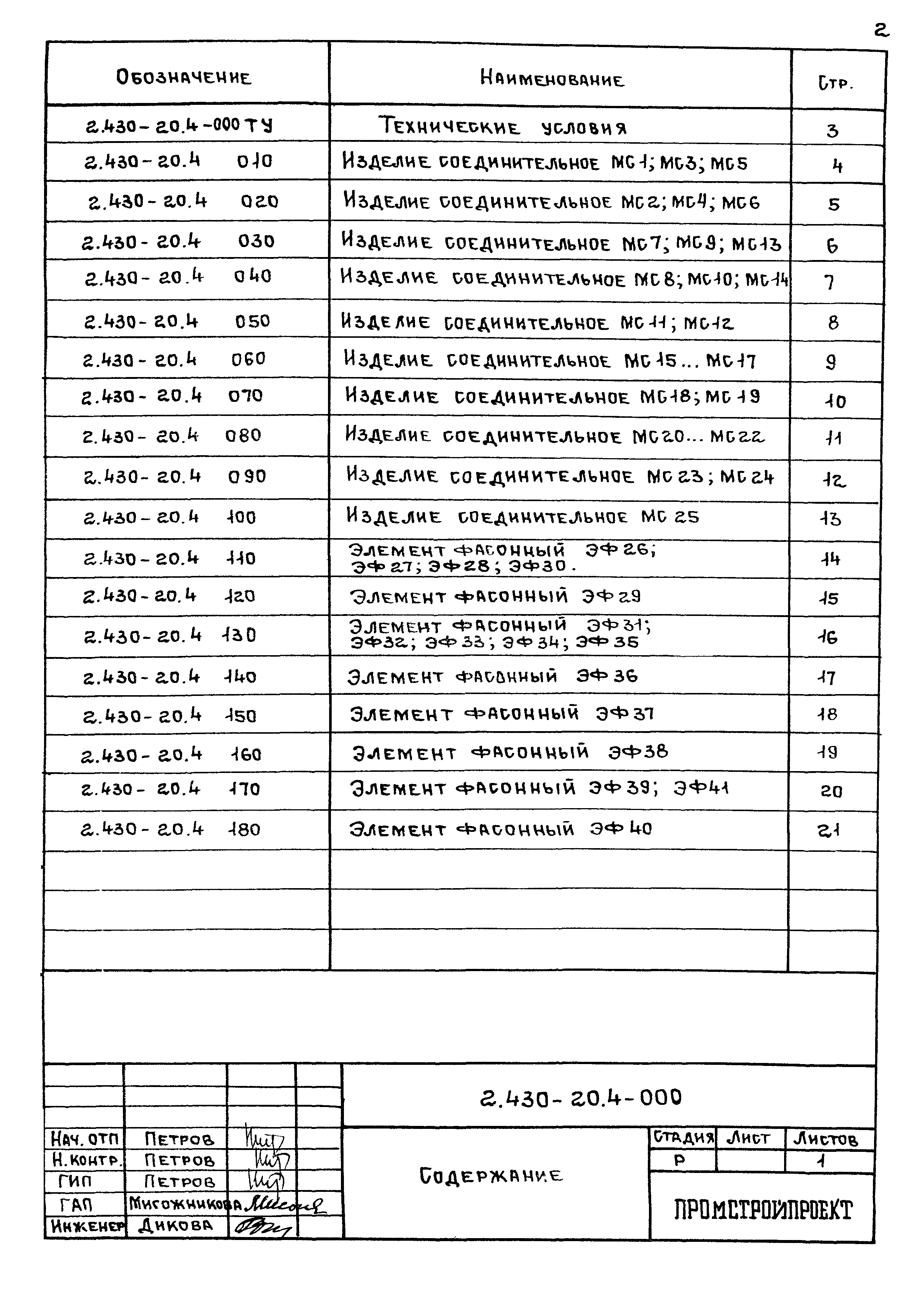 Серия 2.430-20