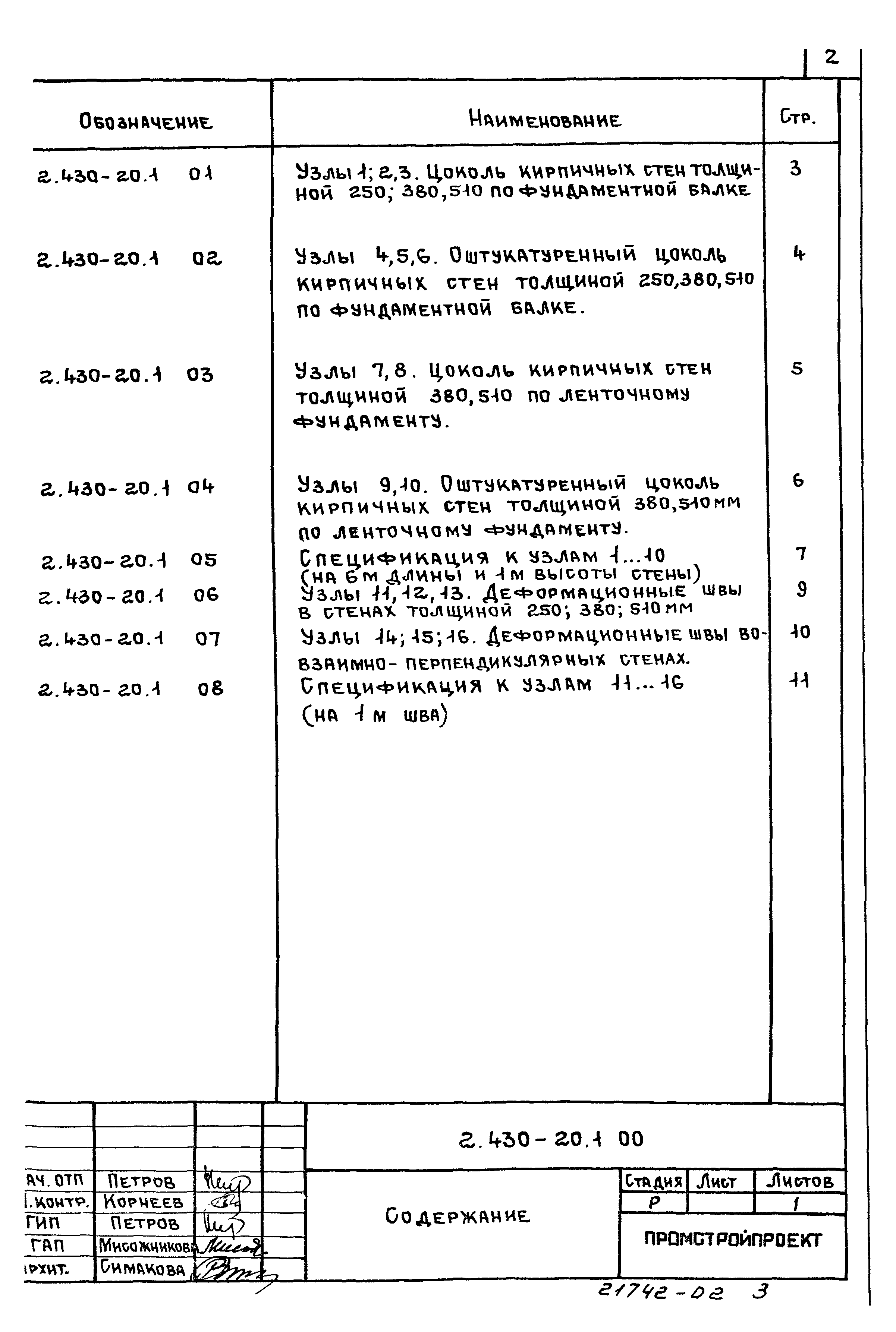 Серия 2.430-20