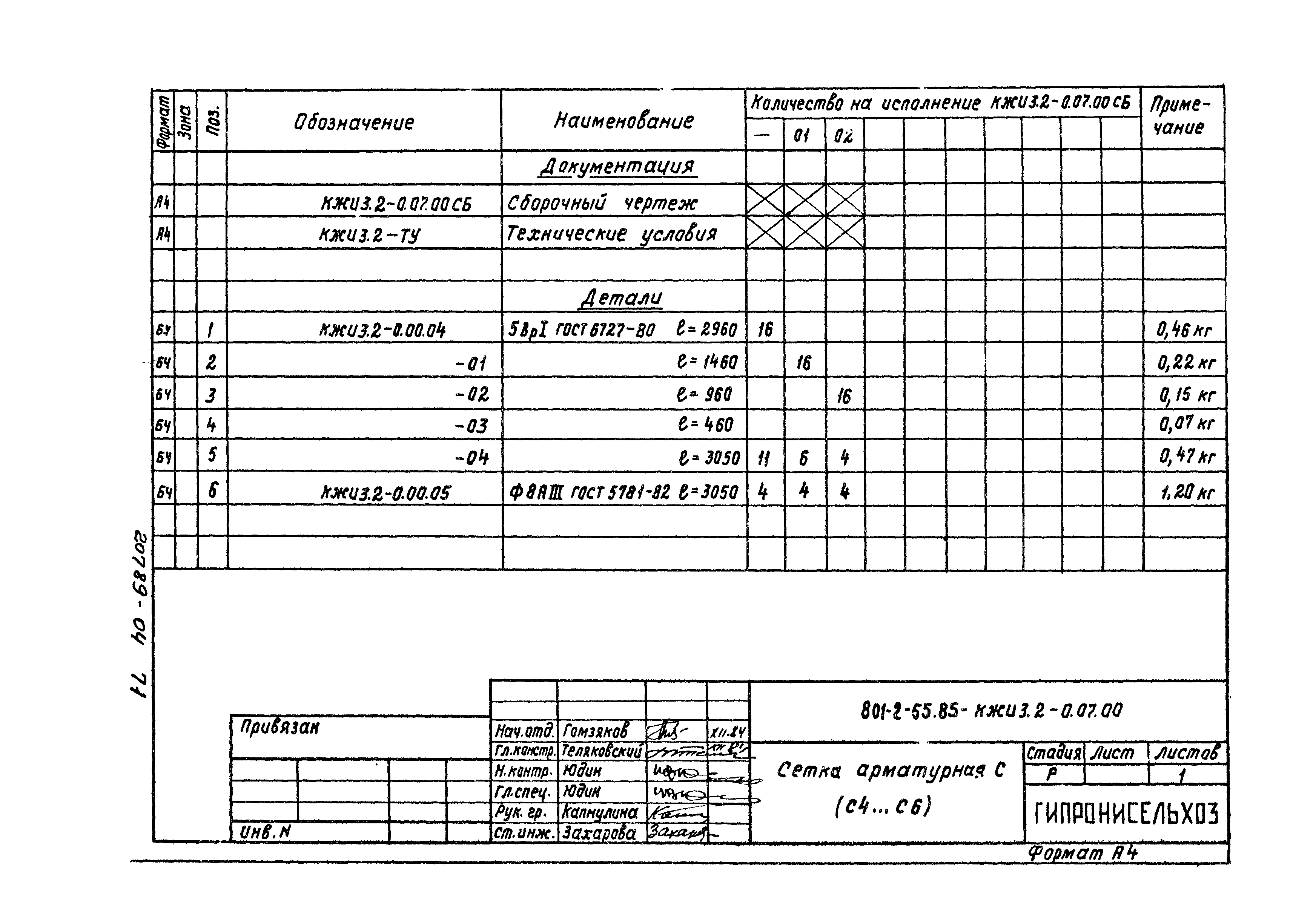 Типовой проект 801-2-55.85