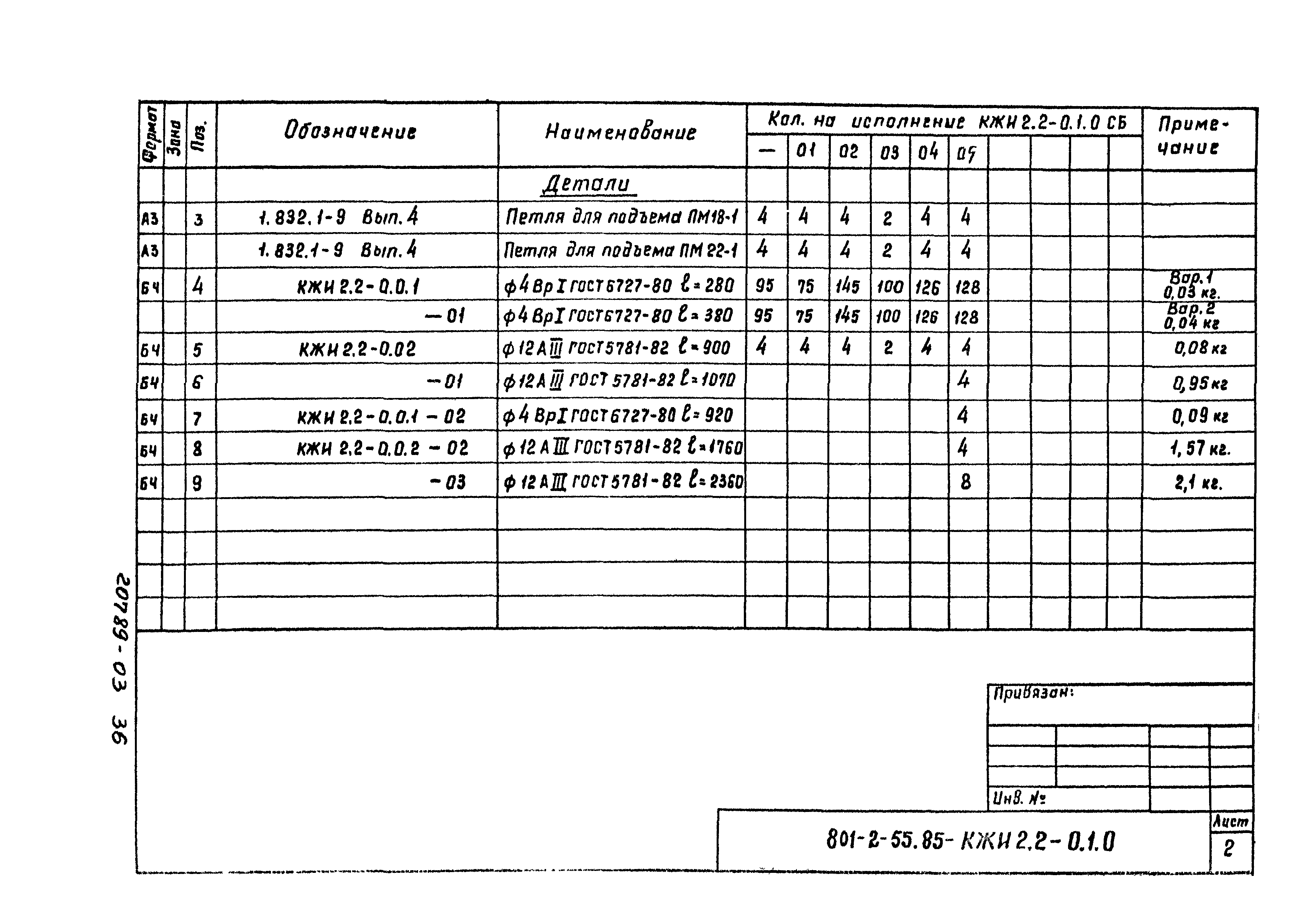 Типовой проект 801-2-55.85