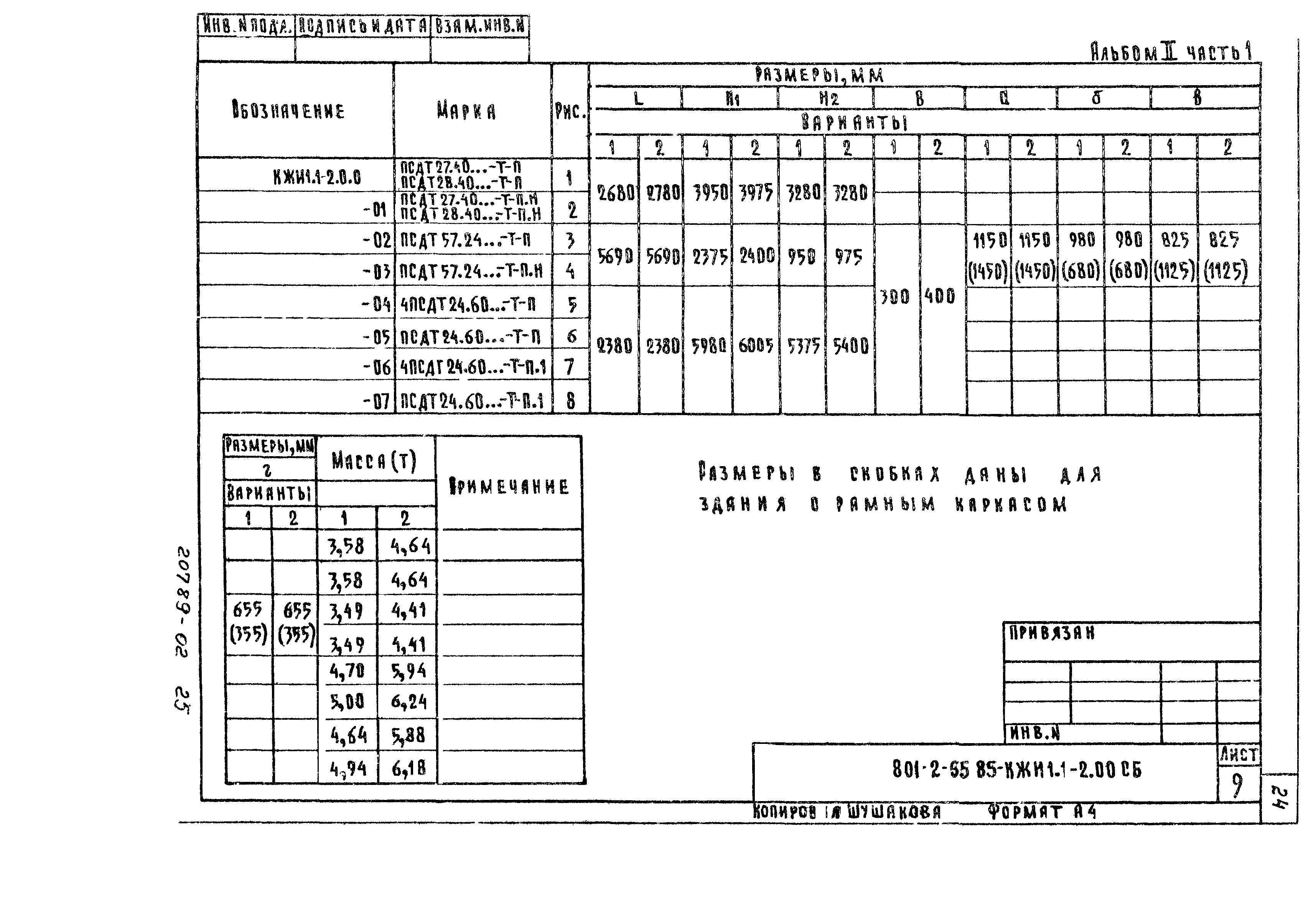 Типовой проект 801-2-55.85