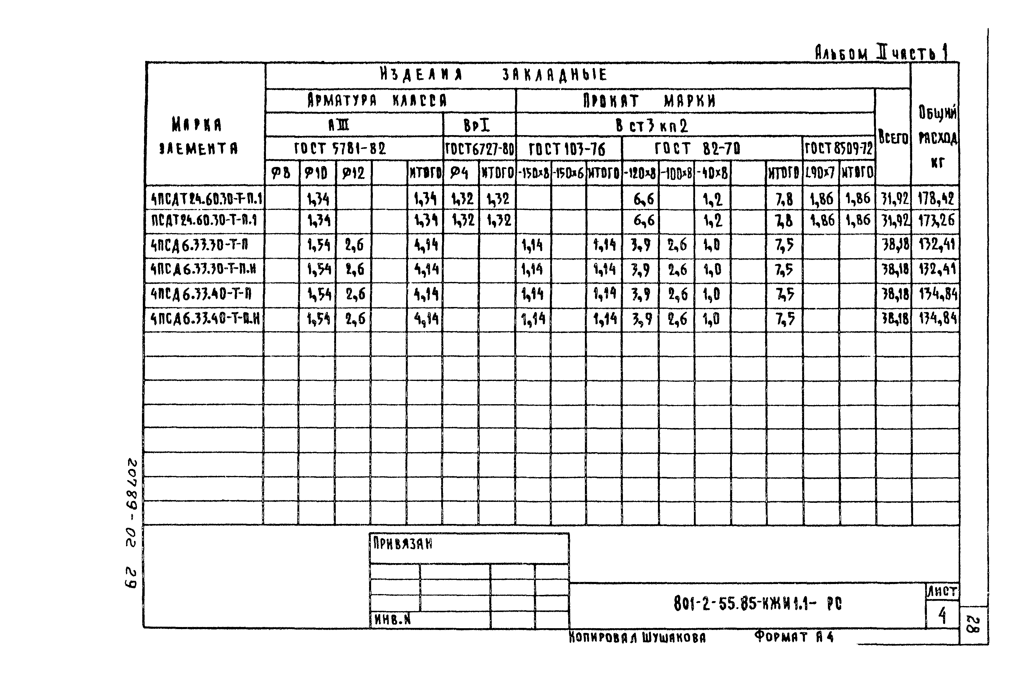 Типовой проект 801-2-55.85