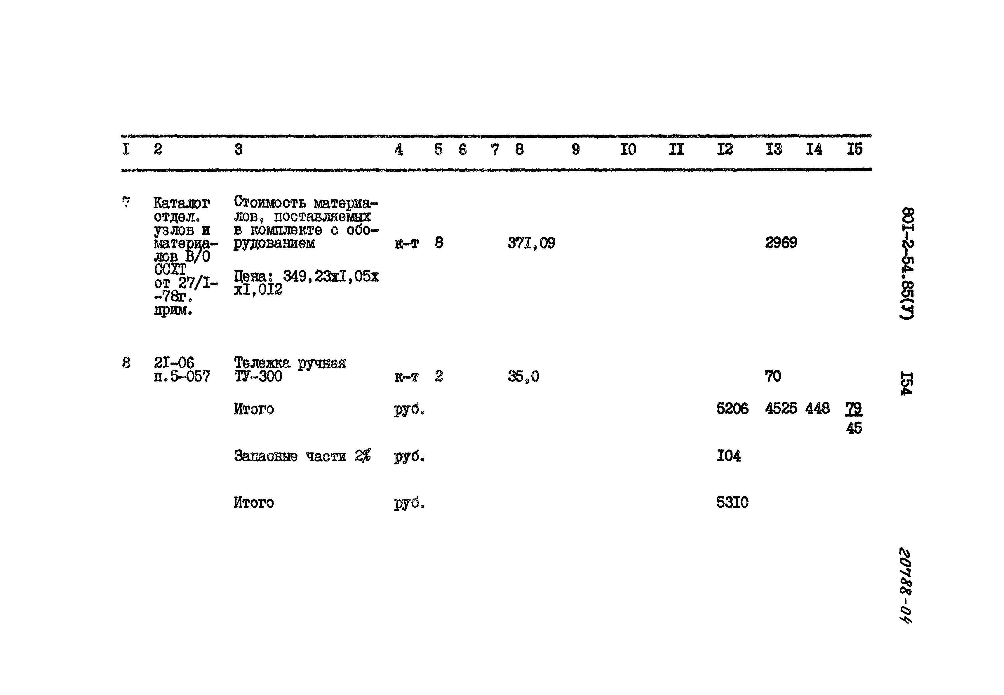 Типовой проект 801-2-54.85