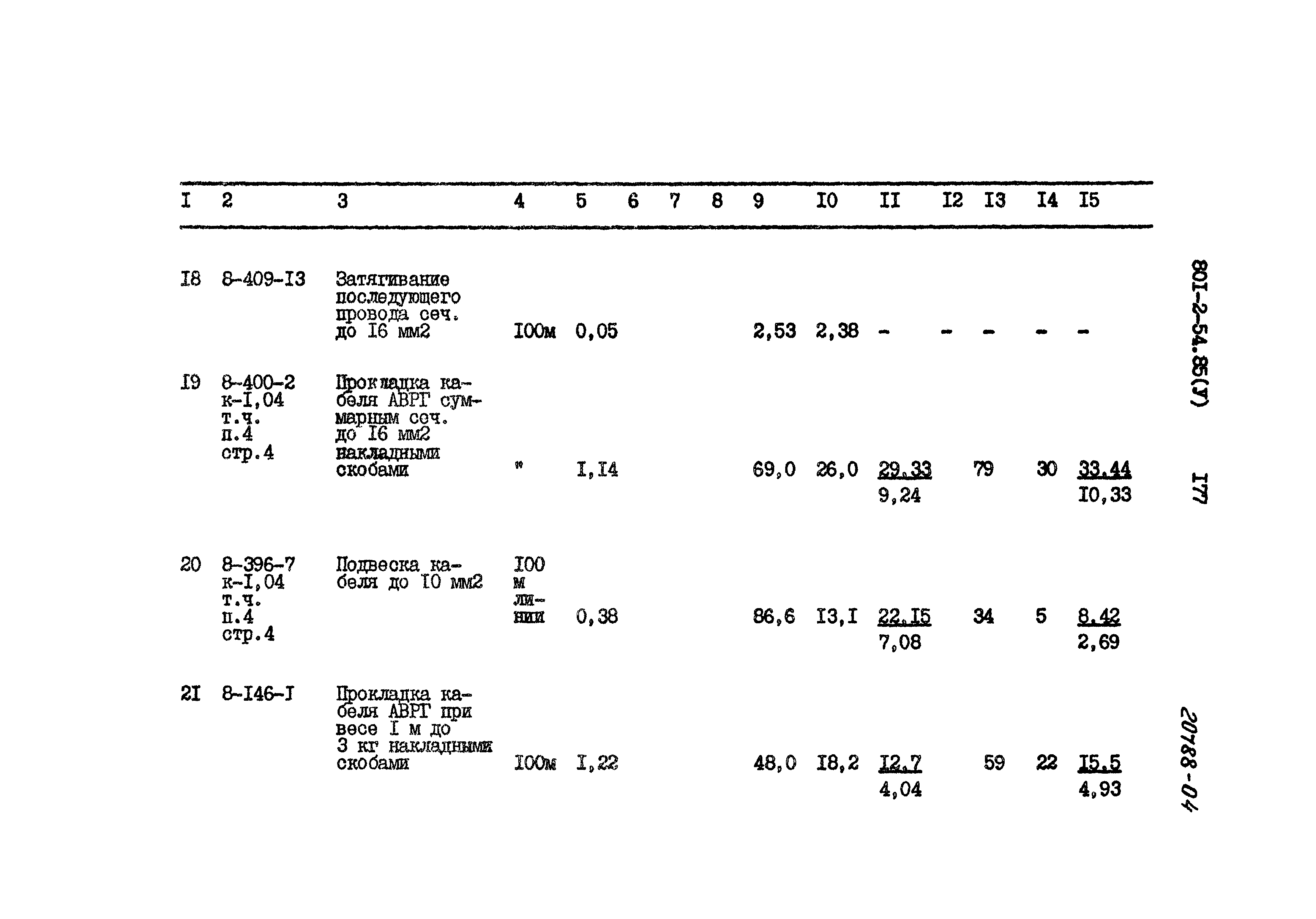 Типовой проект 801-2-54.85