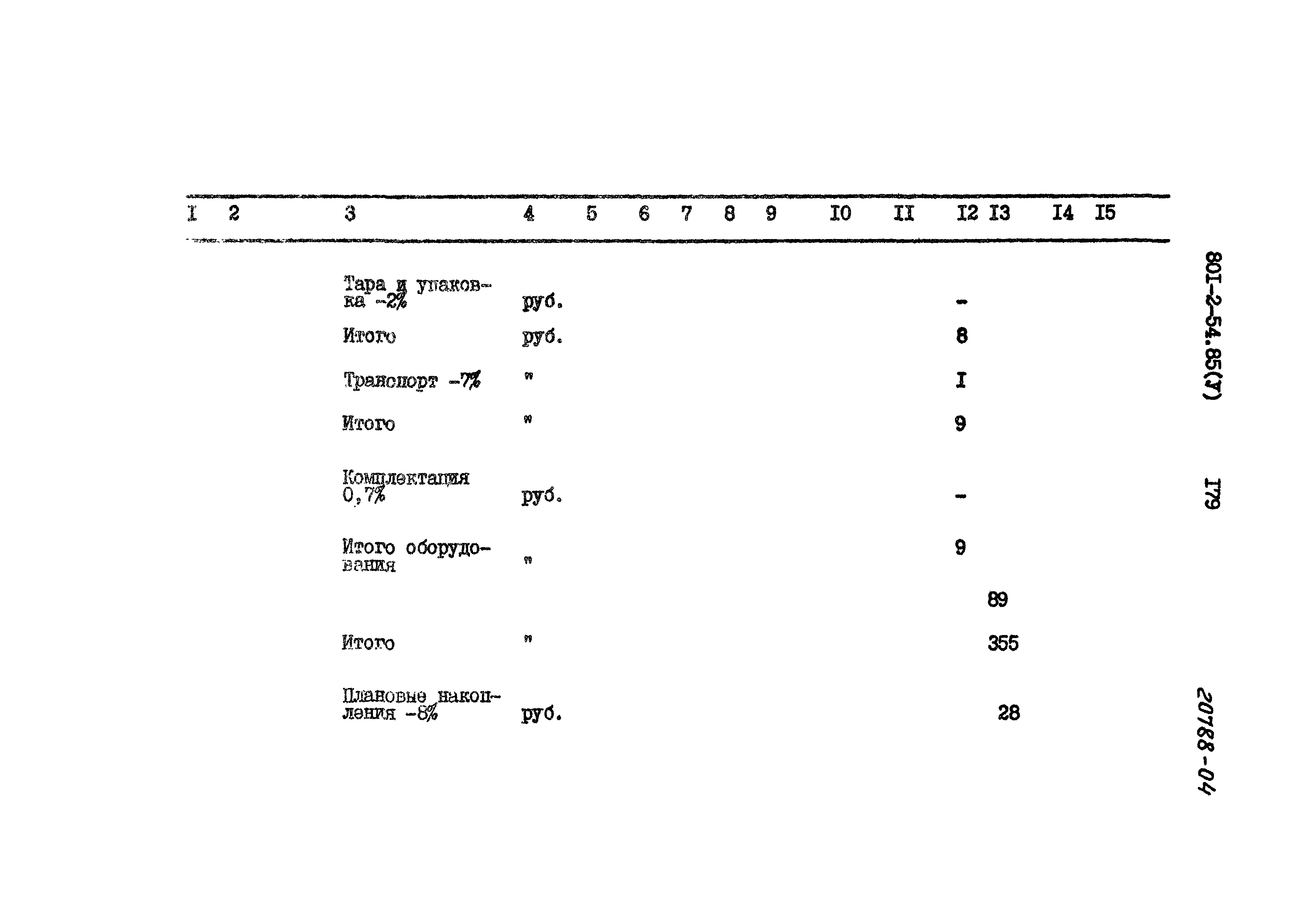 Типовой проект 801-2-54.85