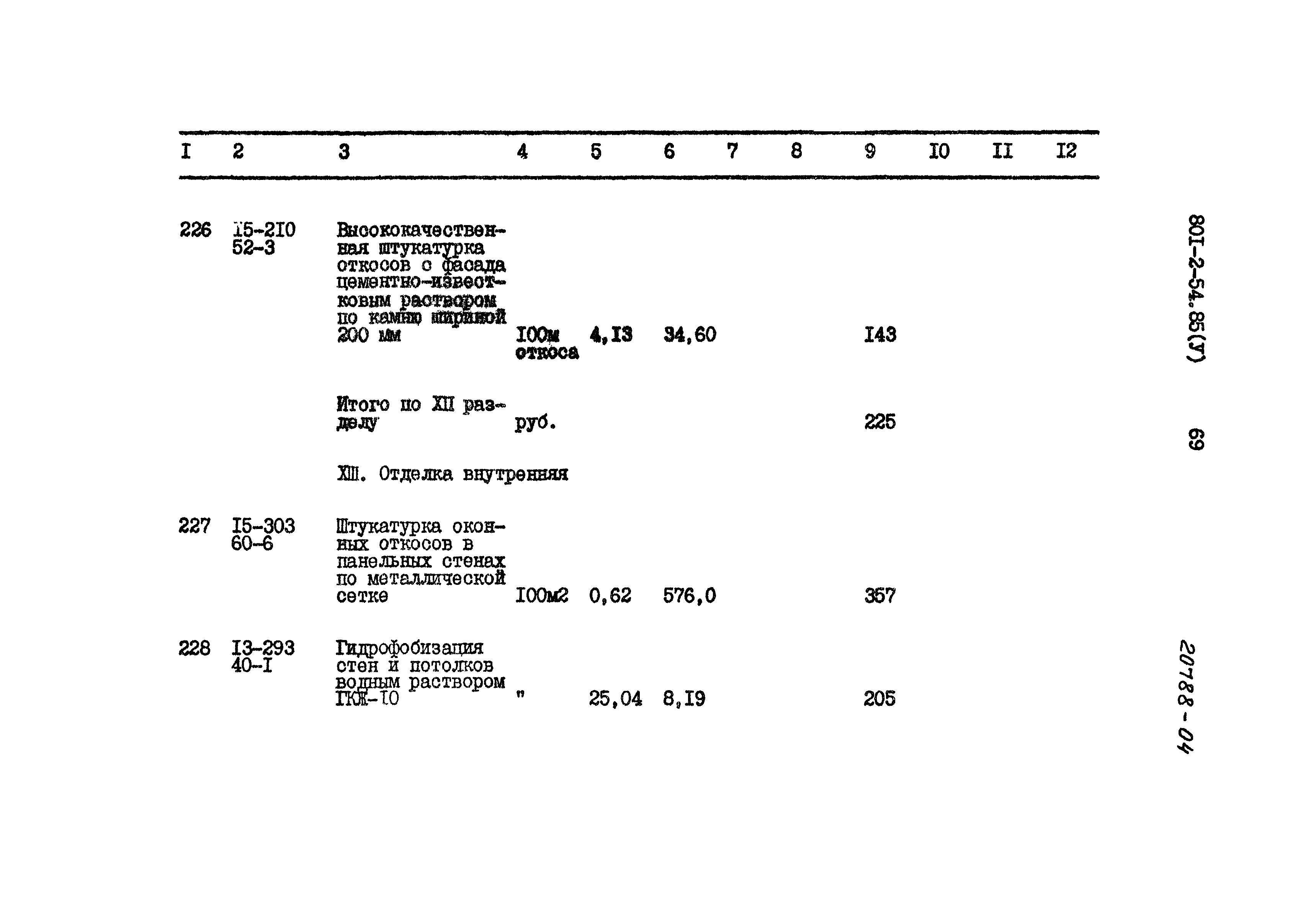 Типовой проект 801-2-54.85