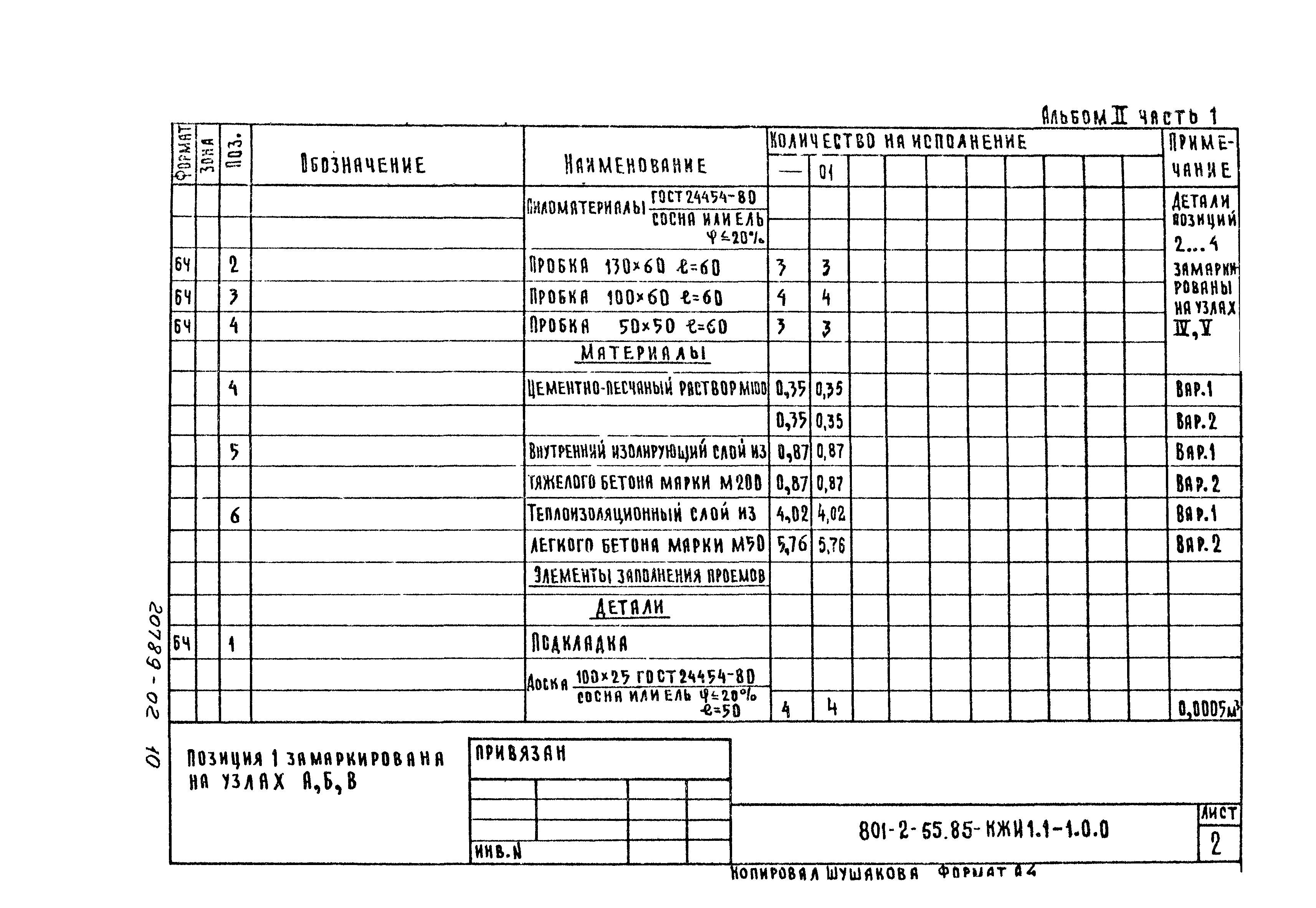 Типовой проект 801-2-54.85