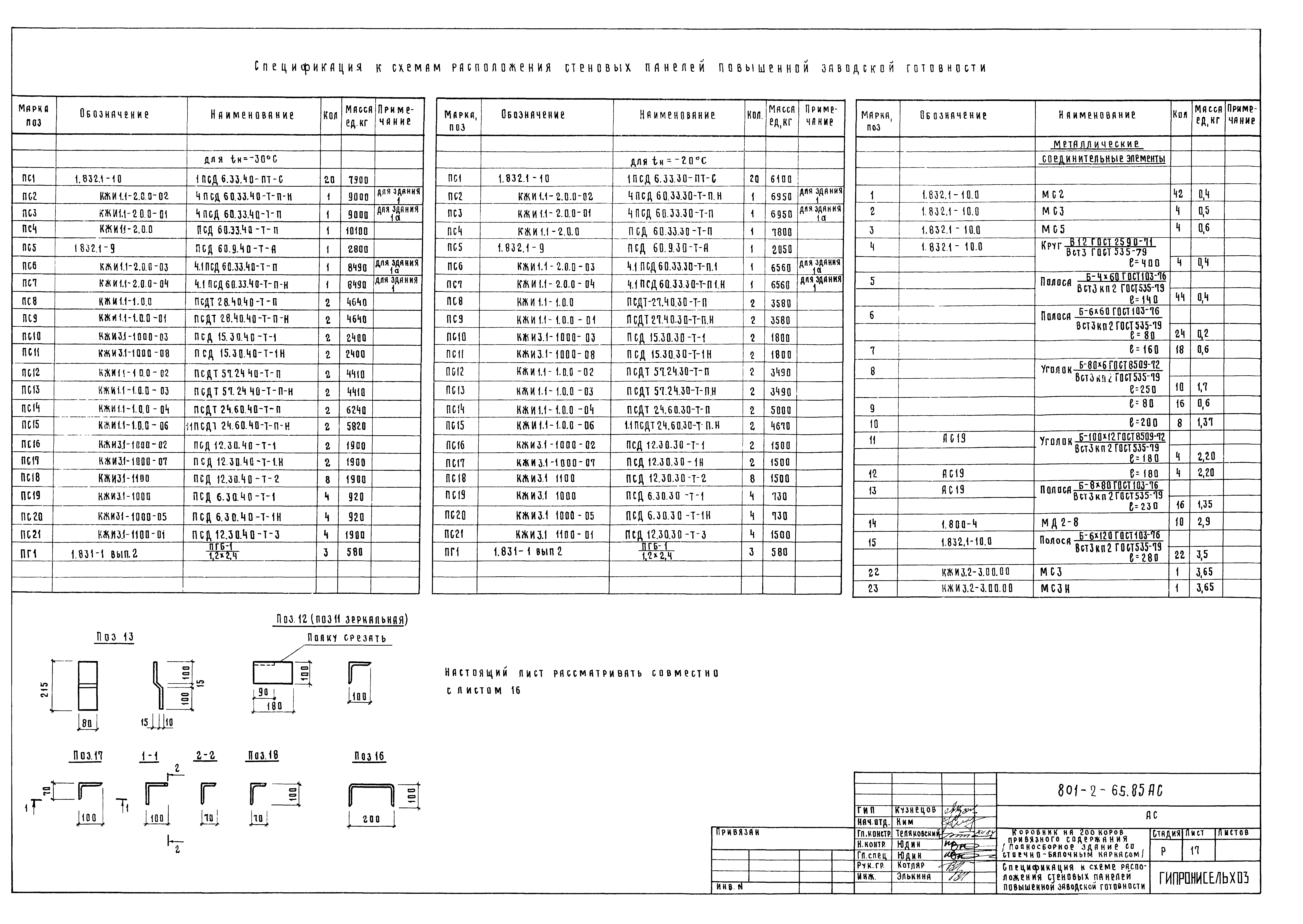 Типовой проект 801-2-65.85