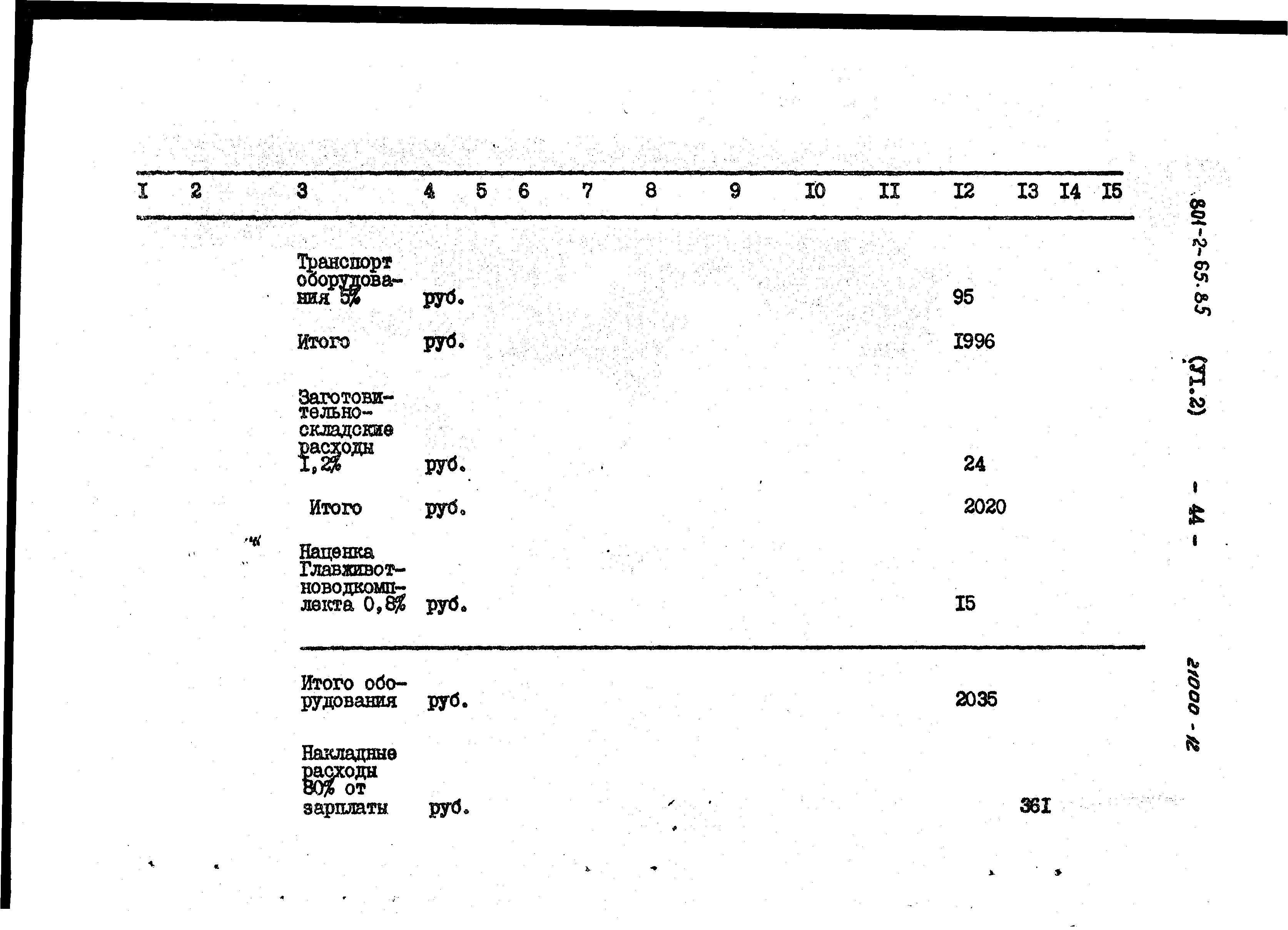 Типовой проект 801-2-64.85