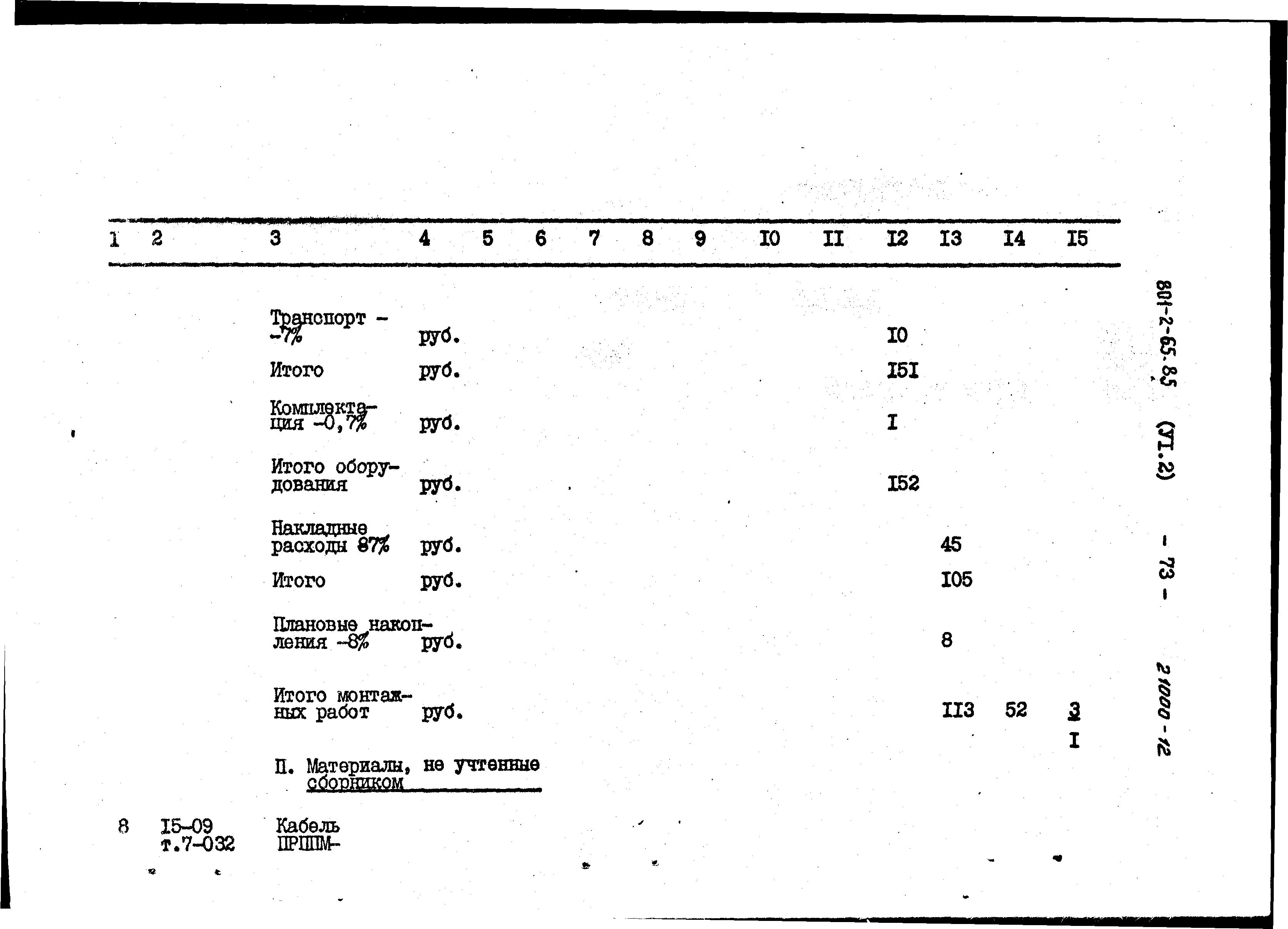 Типовой проект 801-2-64.85