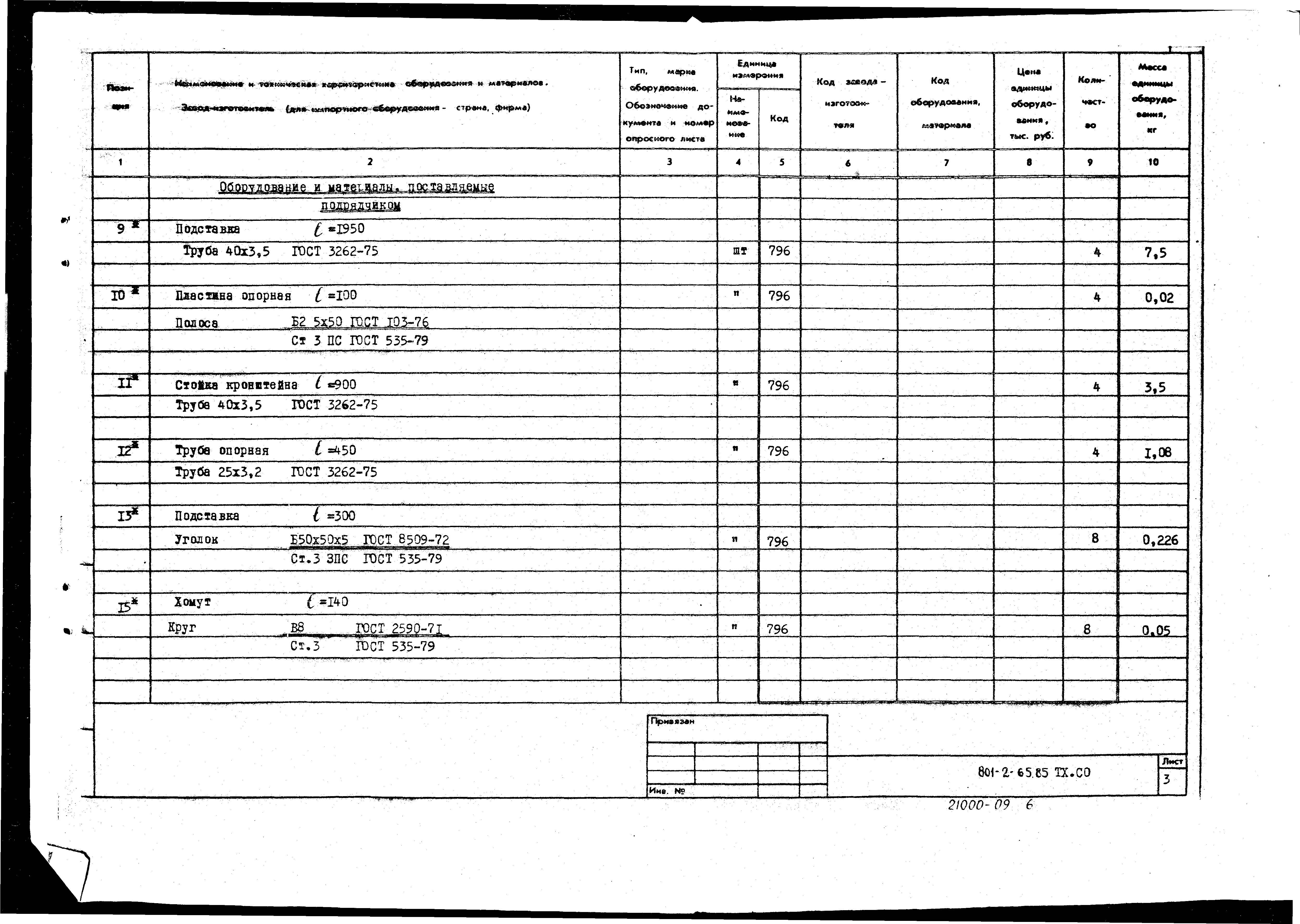 Типовой проект 801-2-64.85