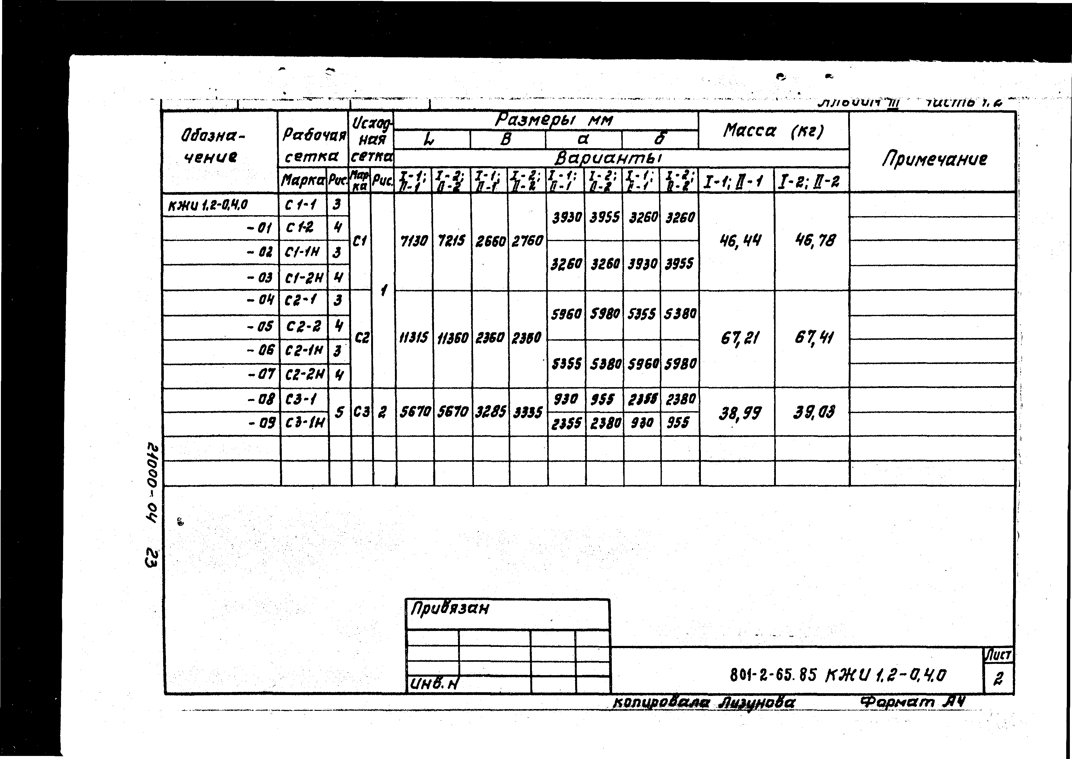 Типовой проект 801-2-64.85