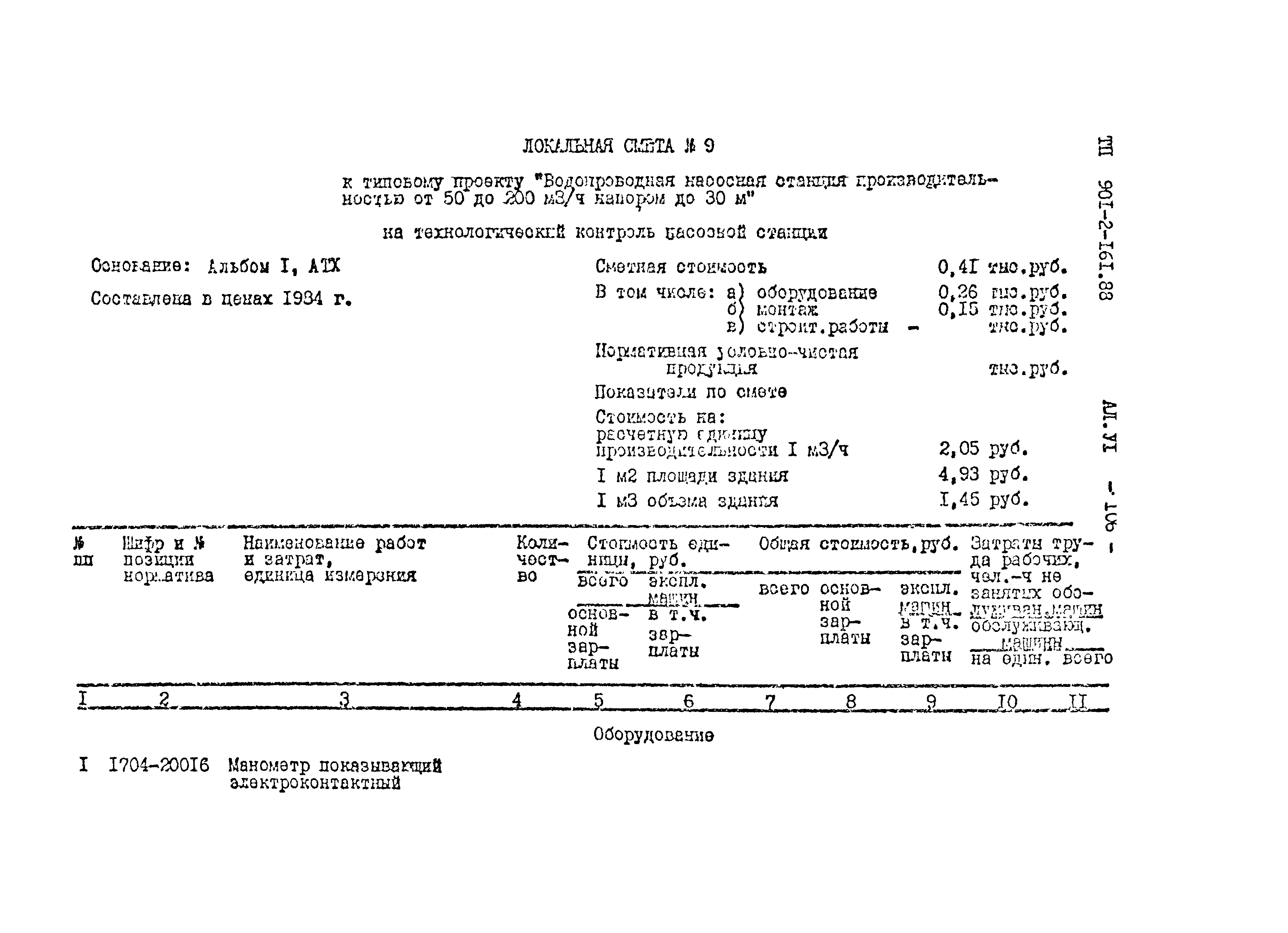 Типовой проект 901-2-161.88