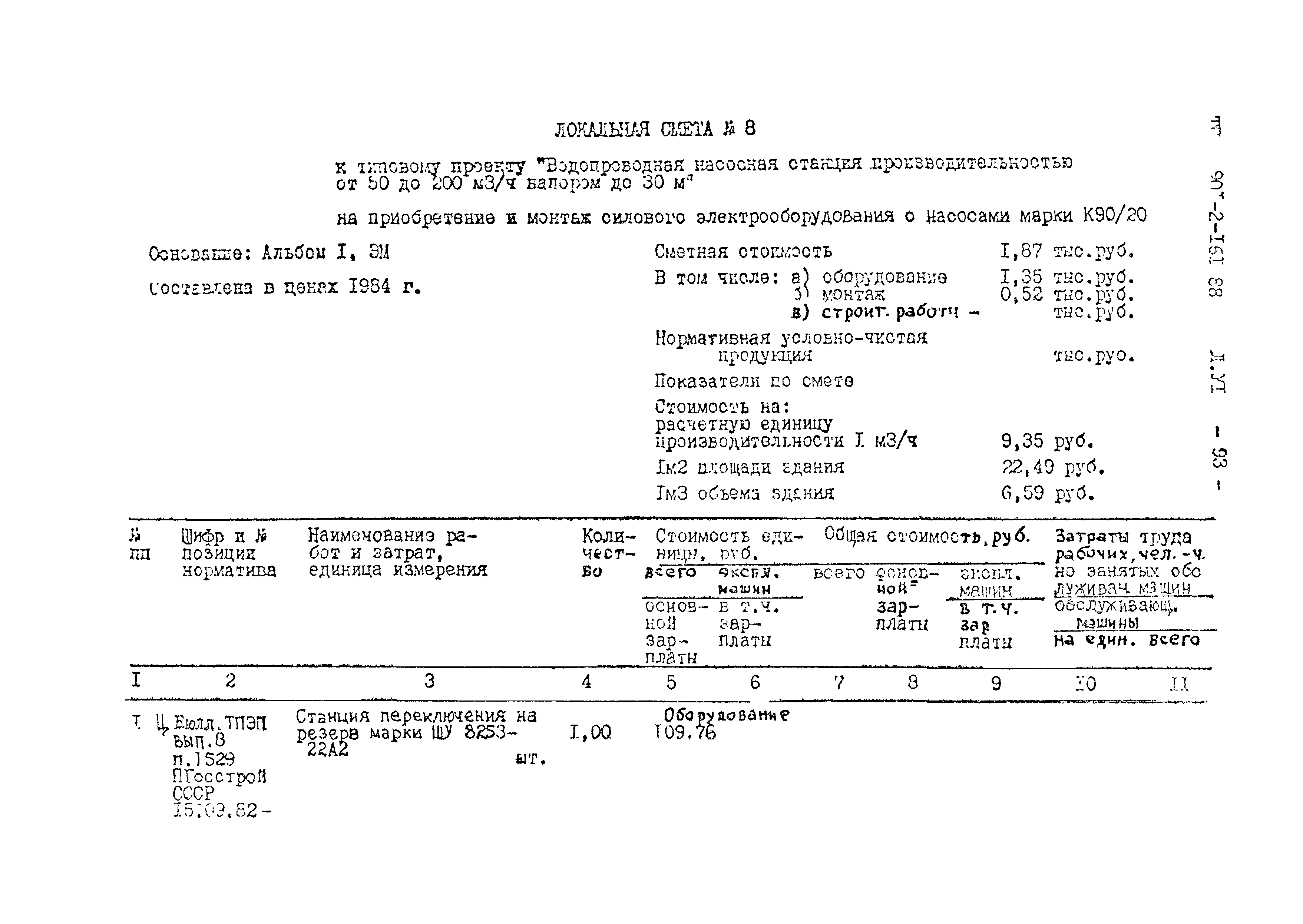 Типовой проект 901-2-161.88