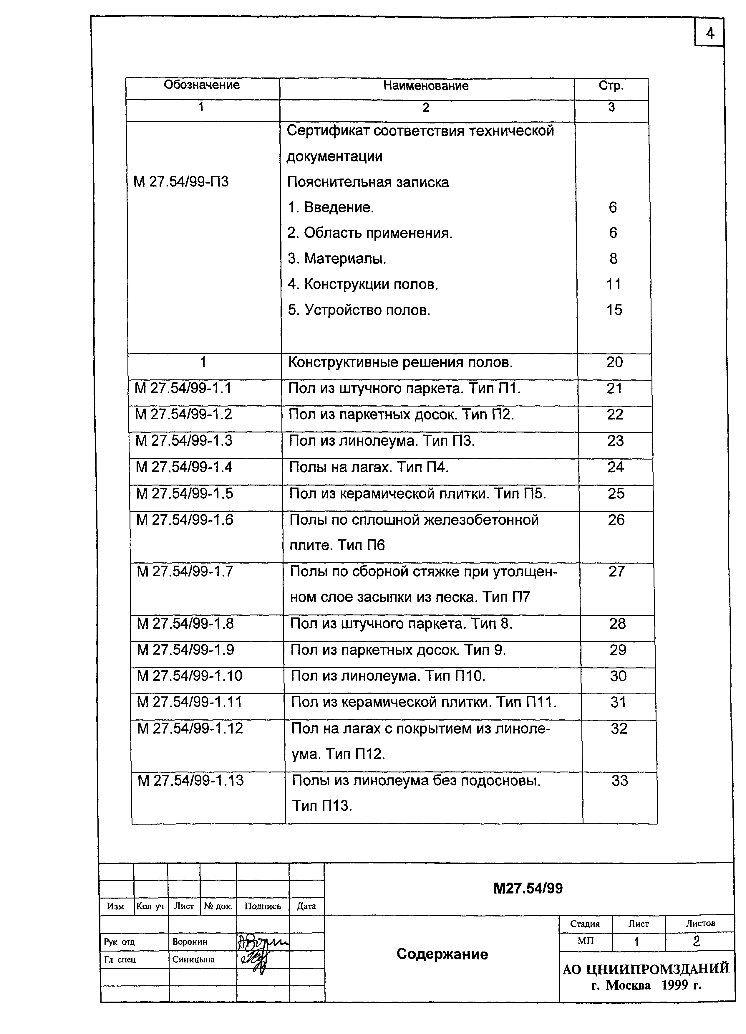 Шифр М 27.54/99