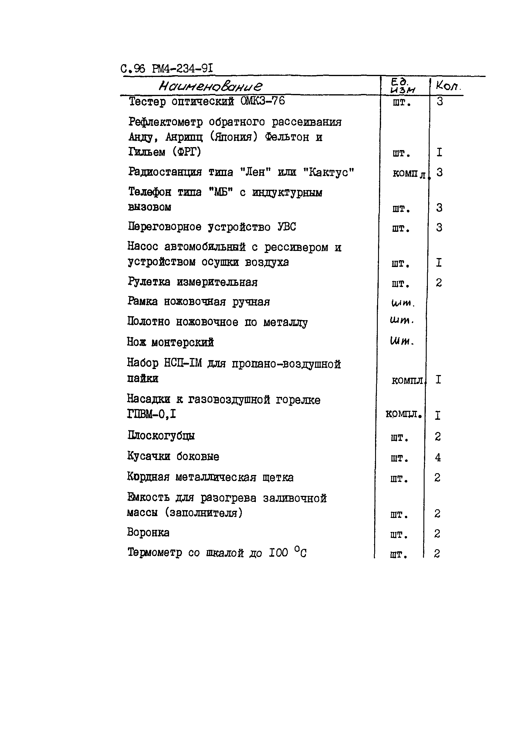 РМ 4-234-91