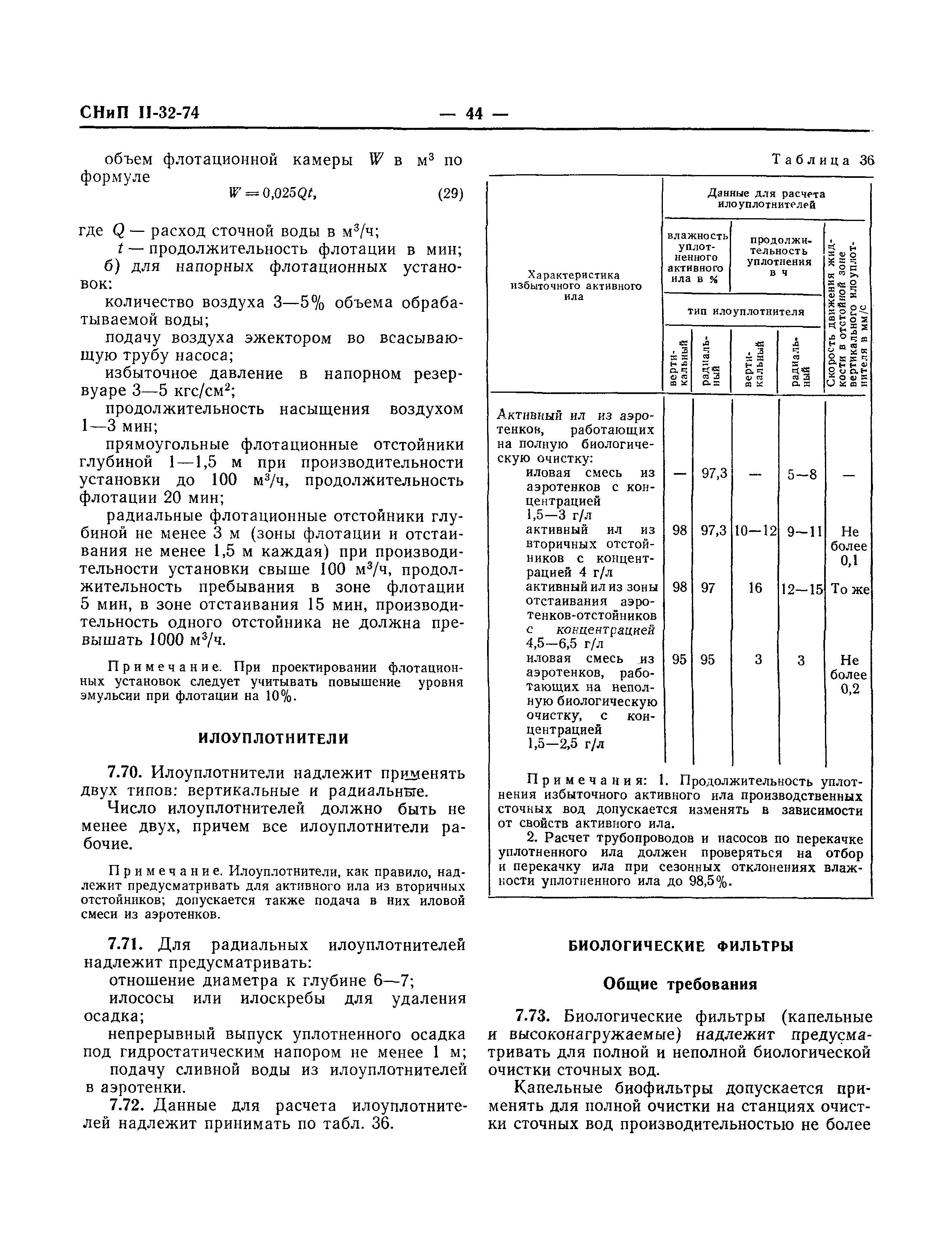 СНиП II-32-74