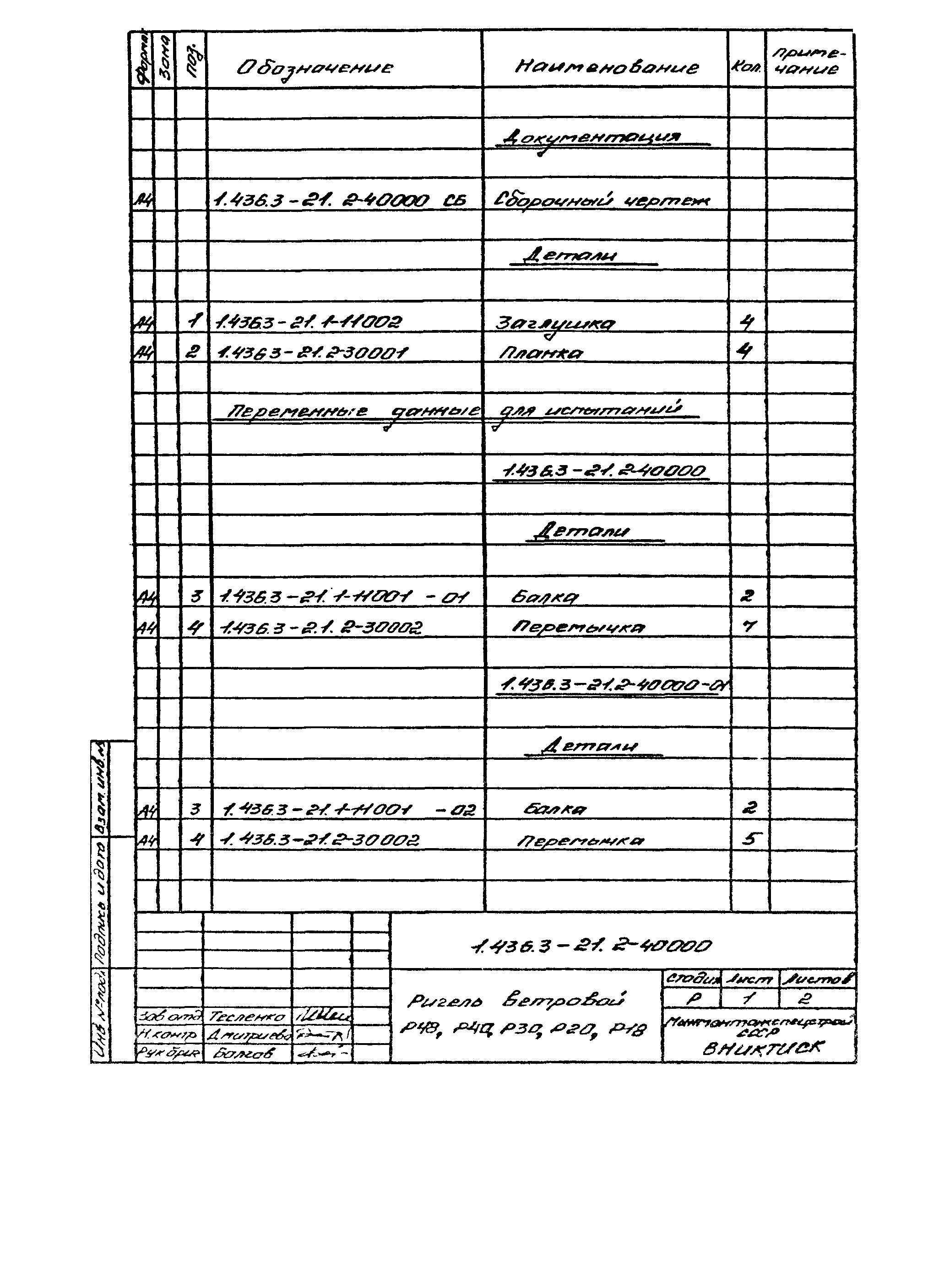 Серия 1.436.3-21