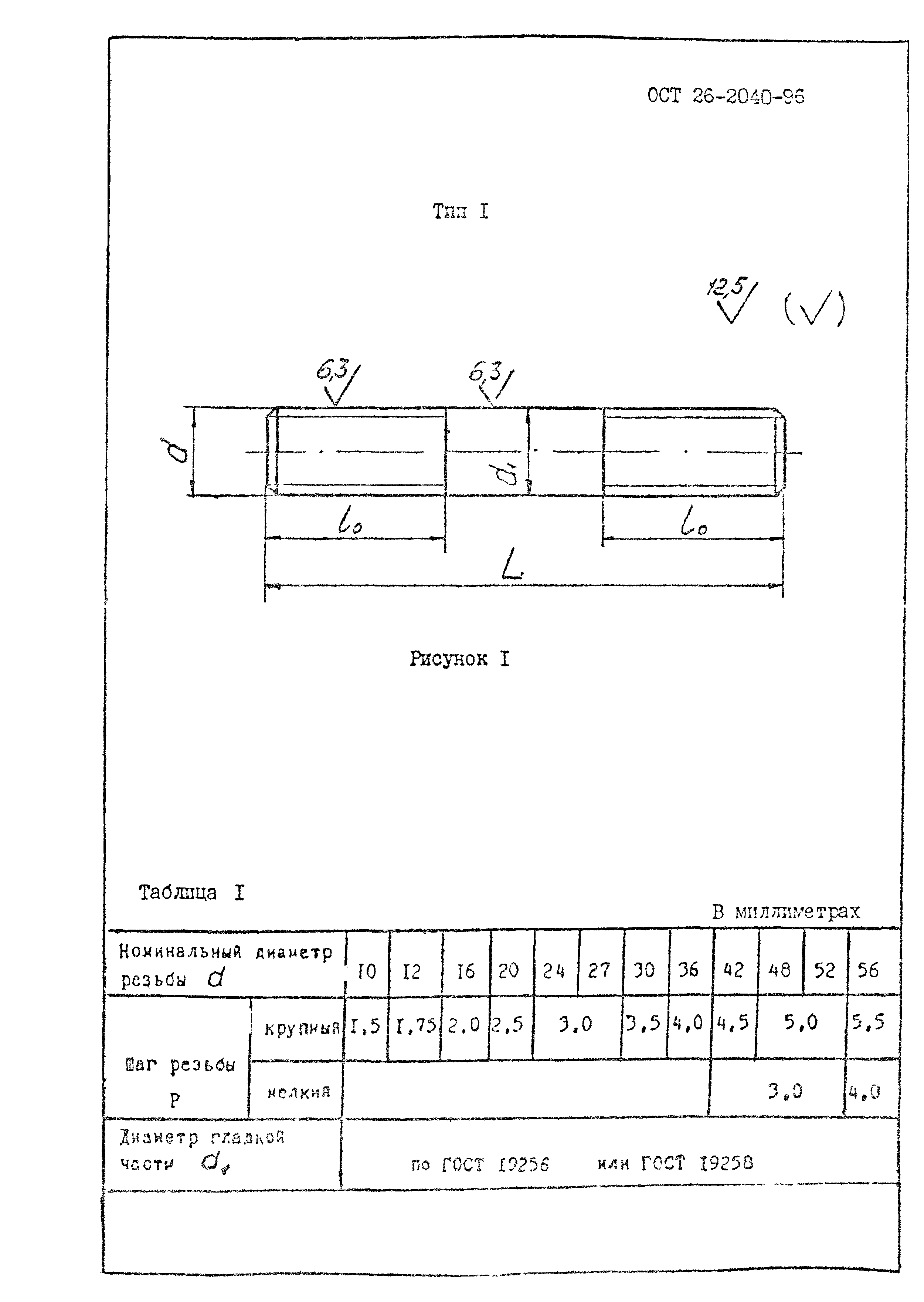 ОСТ 26-2040-96