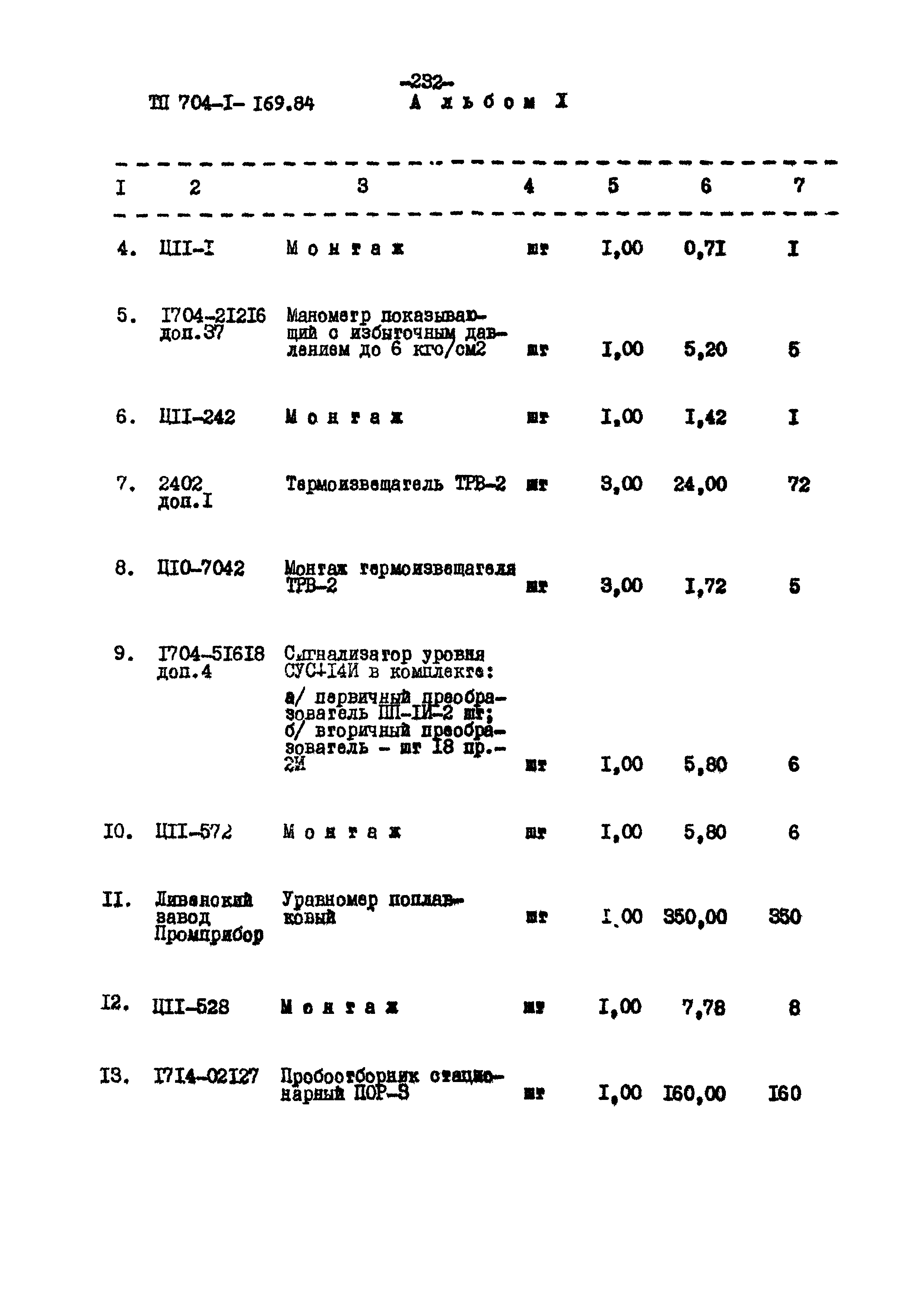 Типовой проект 704-1-169.84