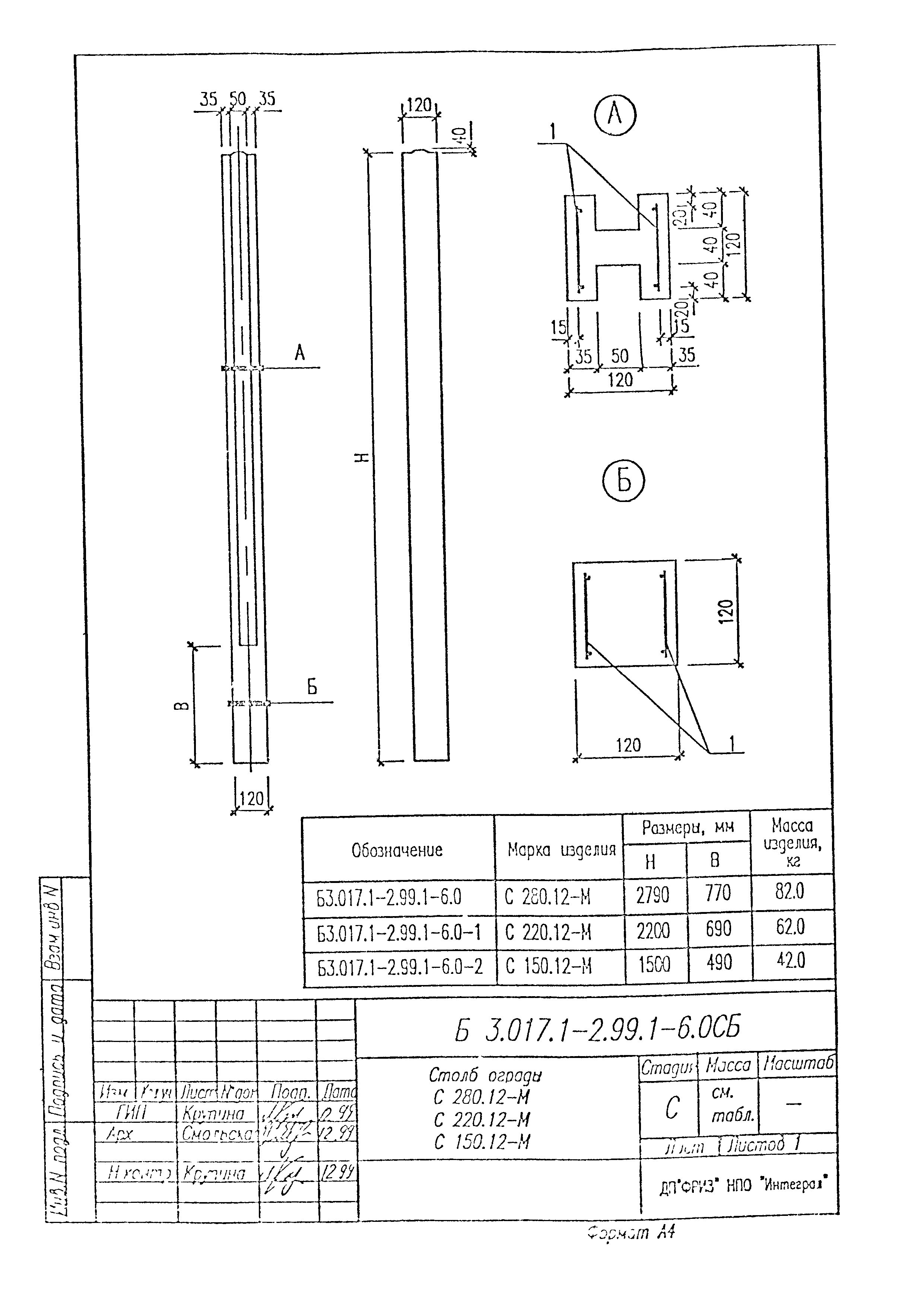 Серия Б 3.017.1-2.99