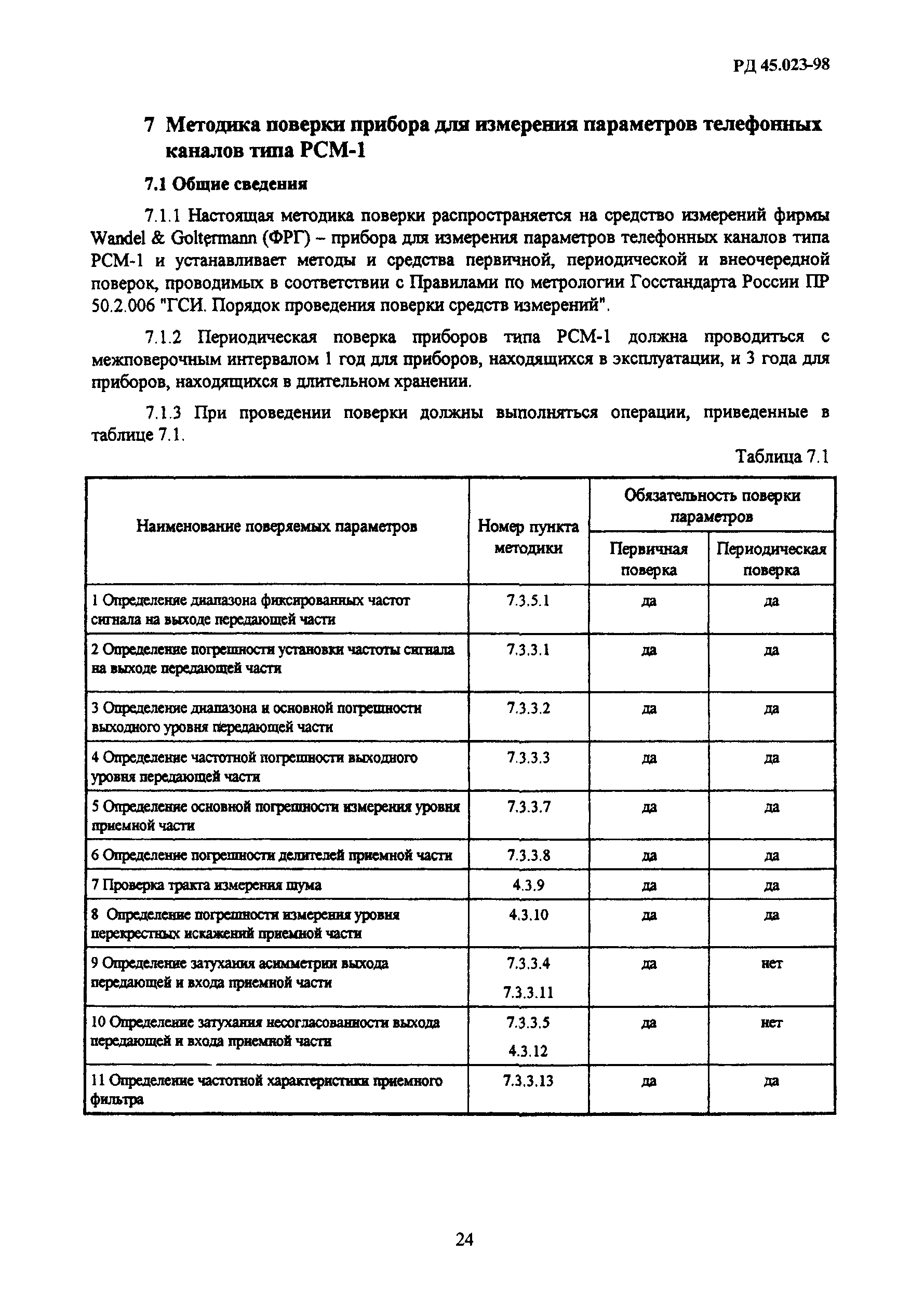 РД 45.023-98