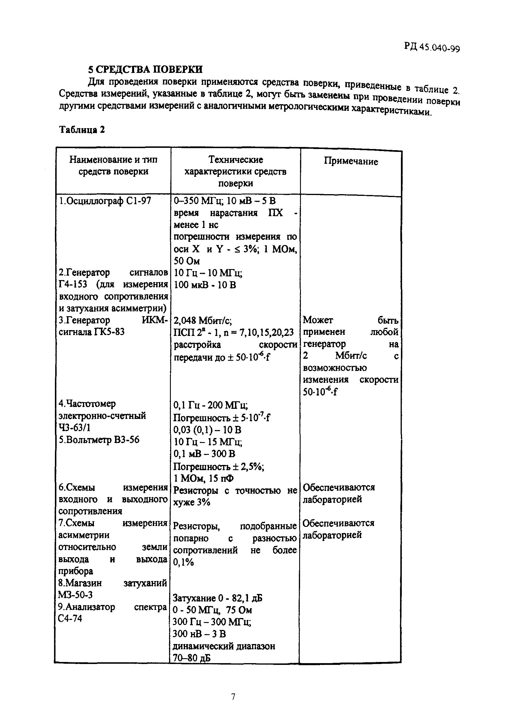 РД 45.040-99