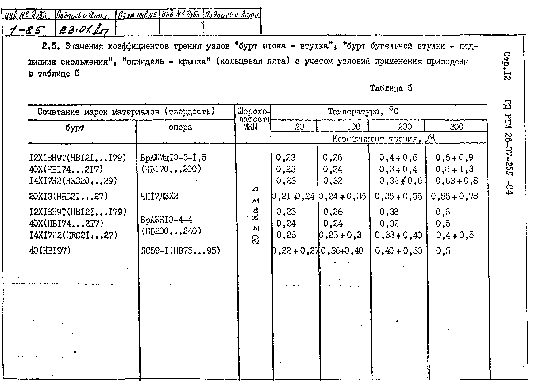 РД РТМ 26-07-255-84