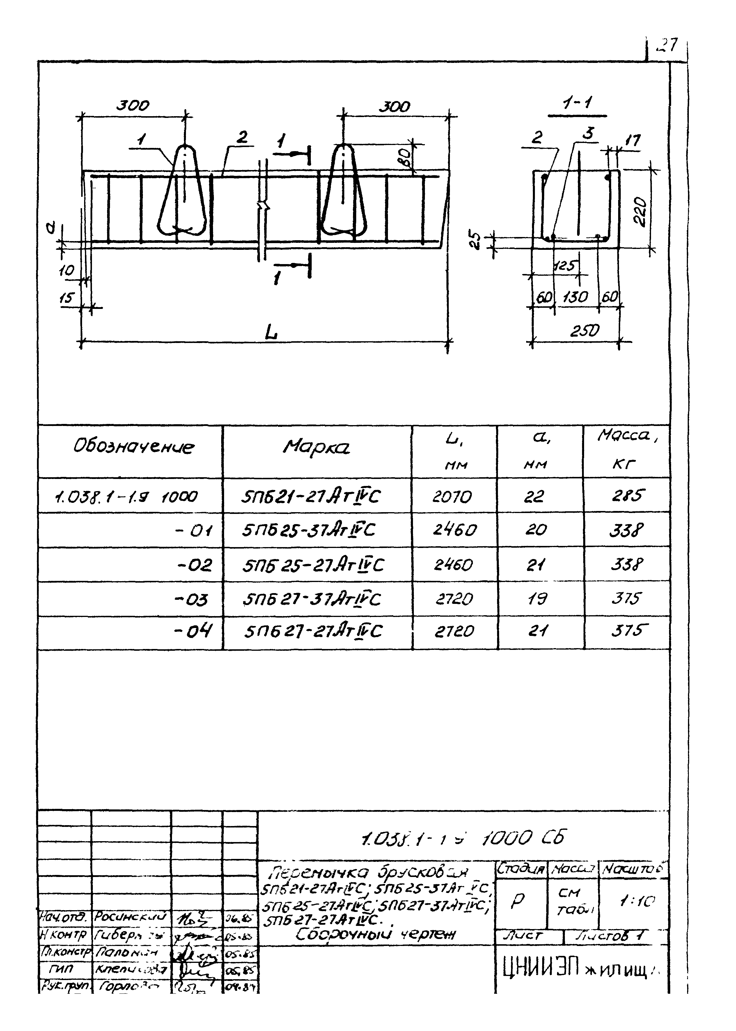 Серия 1.038.1-1