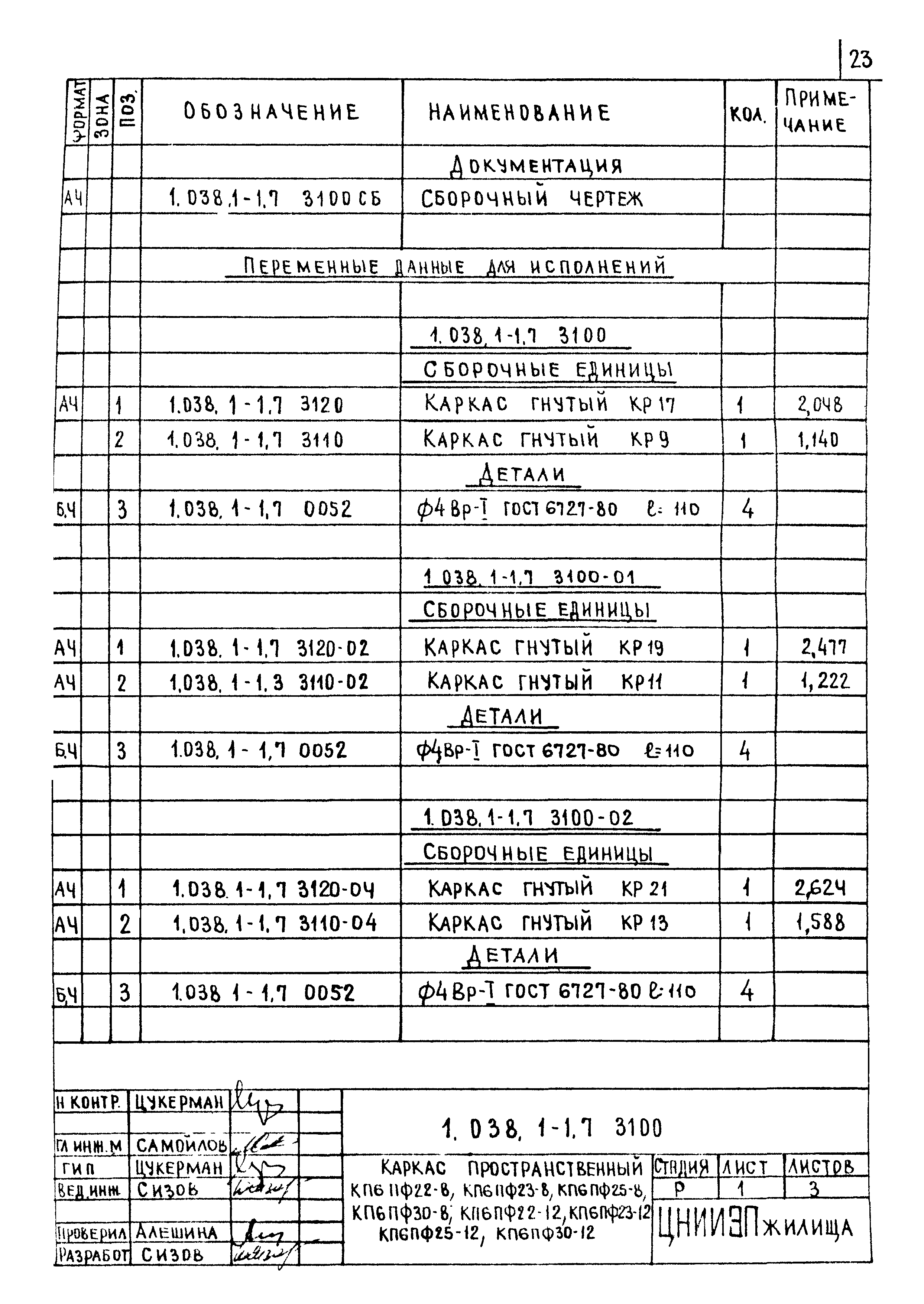 Серия 1.038.1-1