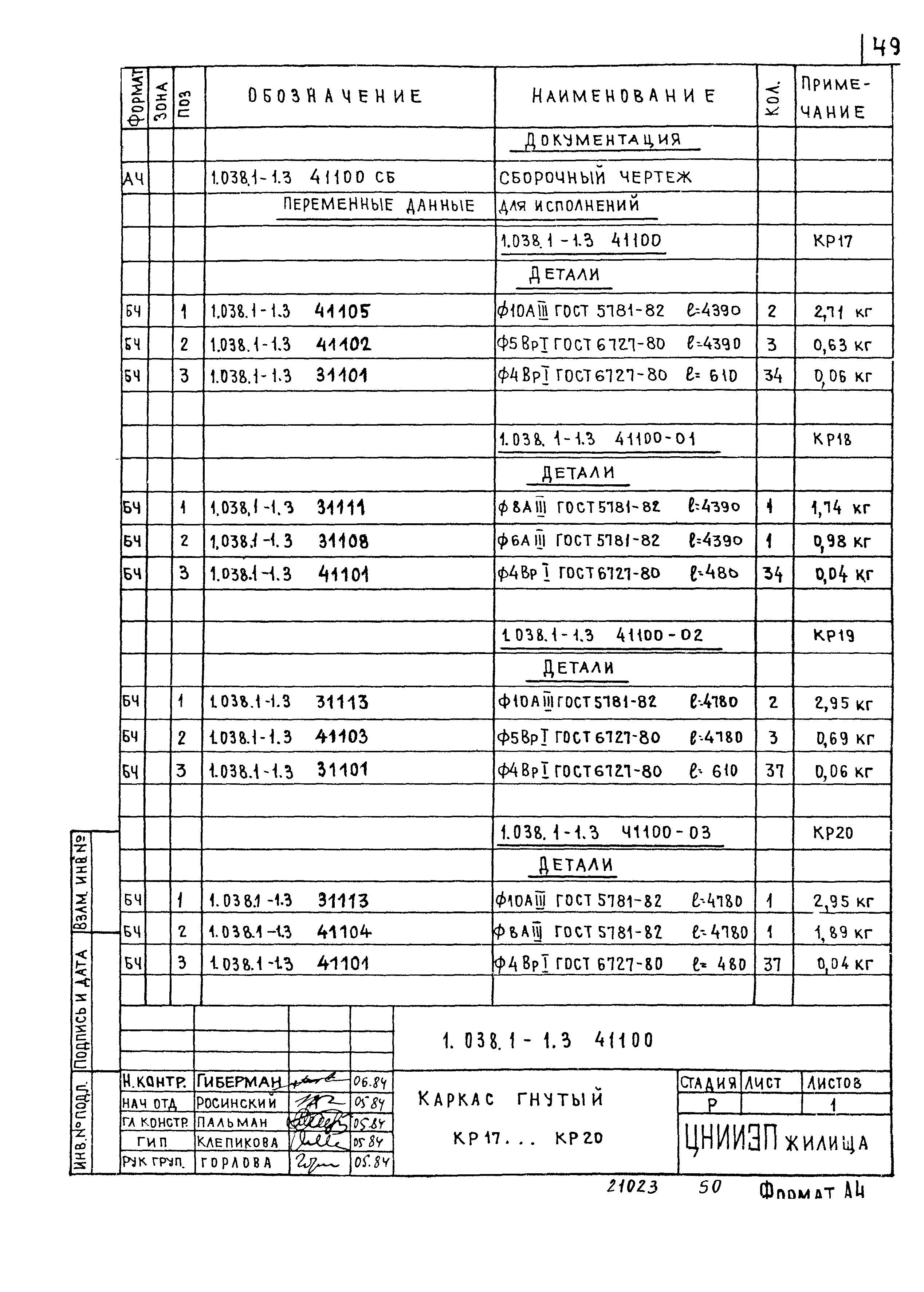 Серия 1.038.1-1