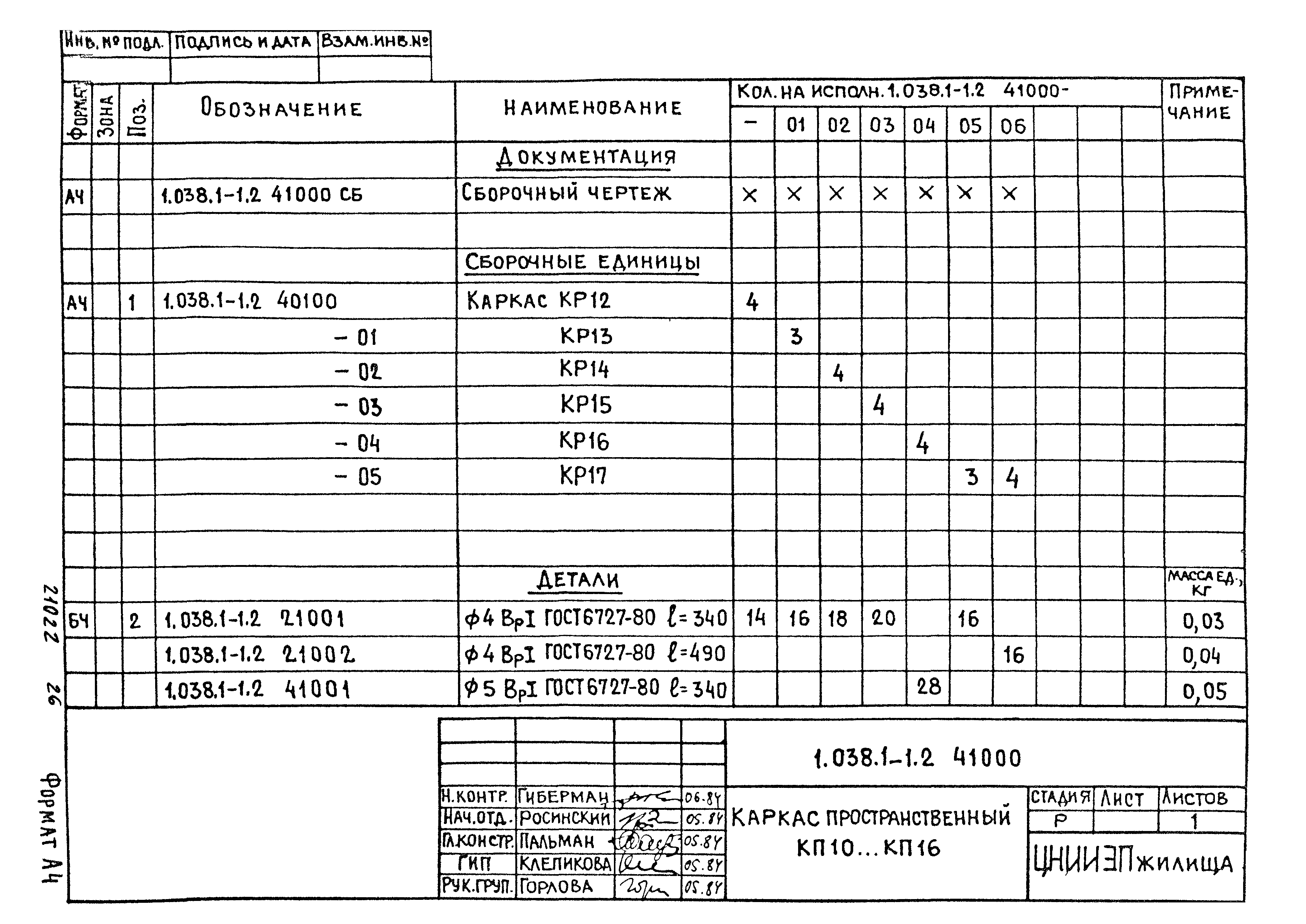 Серия 1.038.1-1