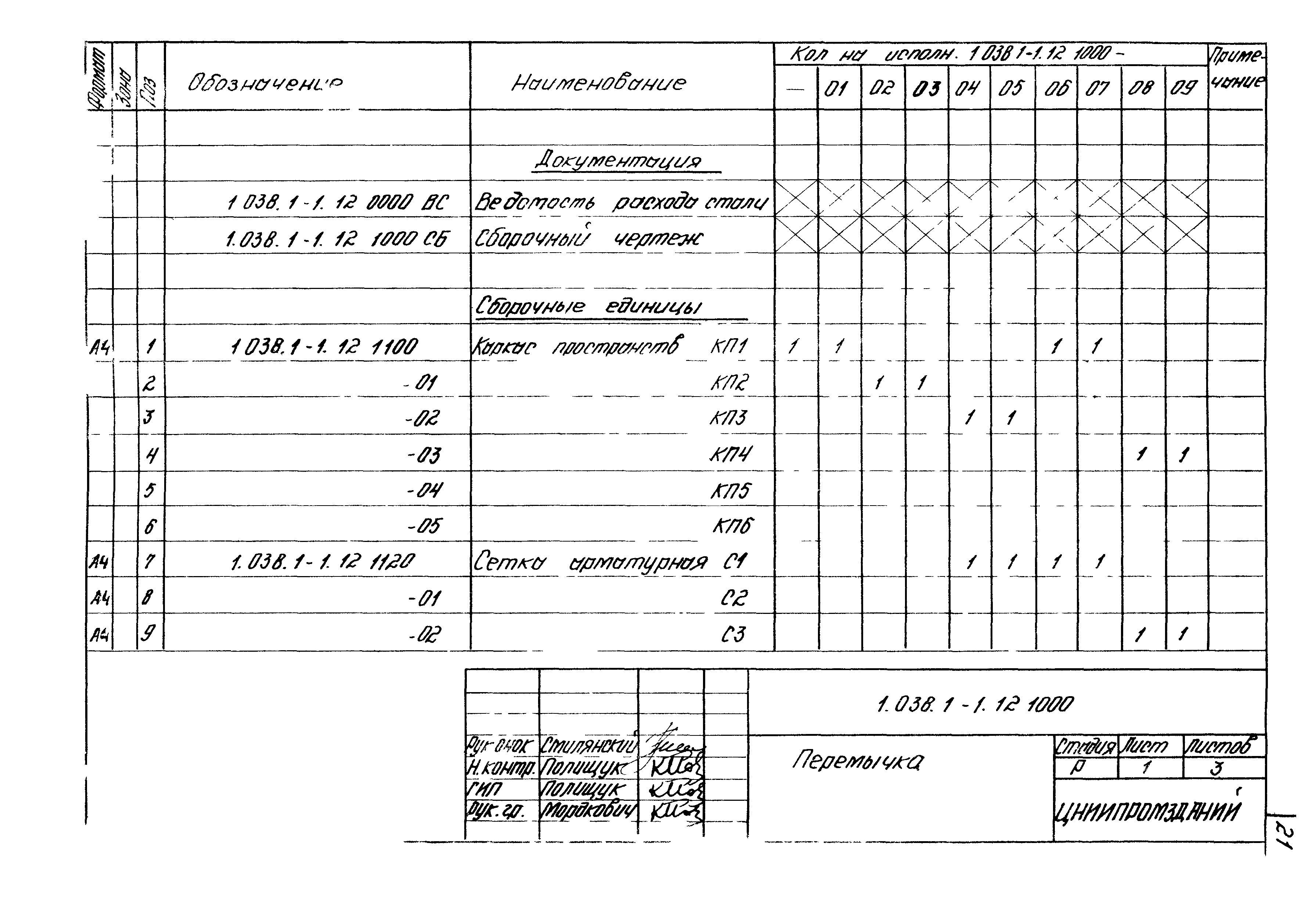 Серия 1.038.1-1