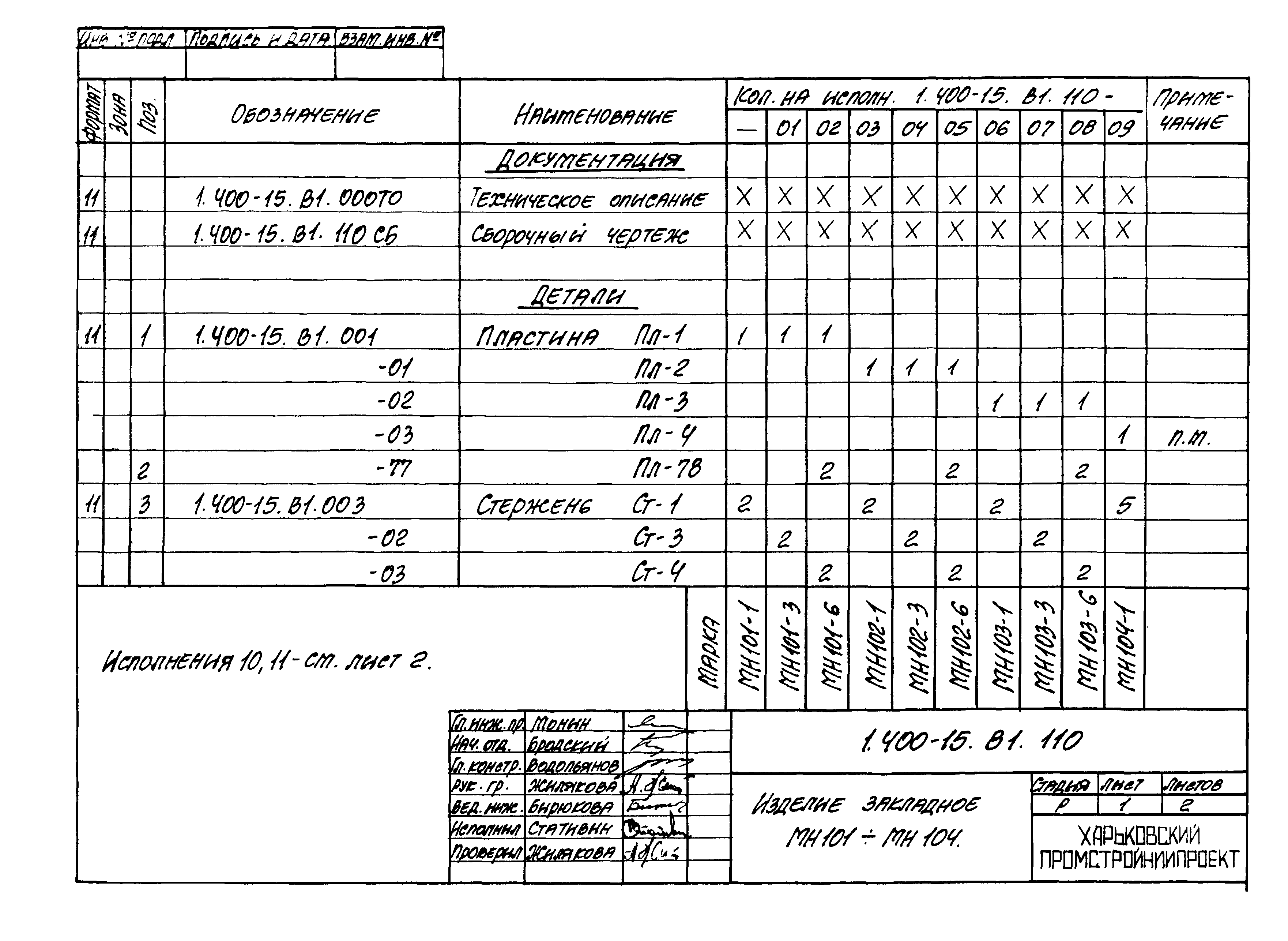 Серия 1.400-15