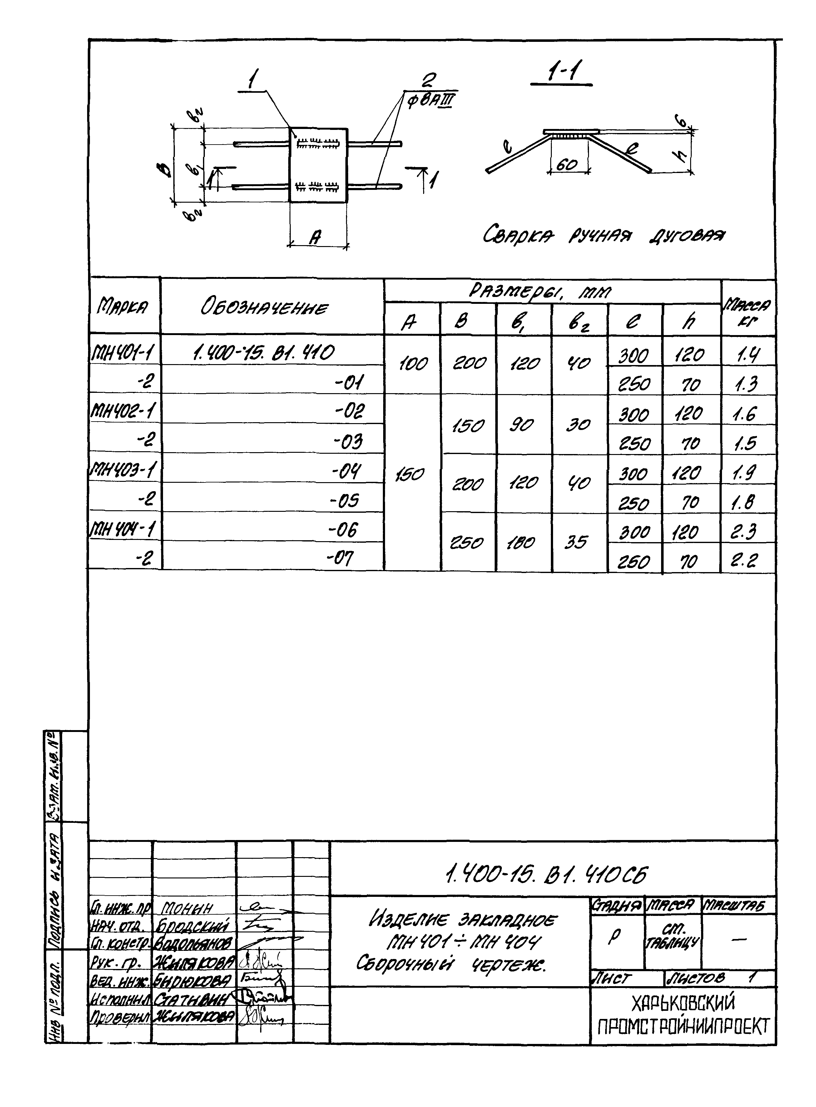 Серия 1.400-15