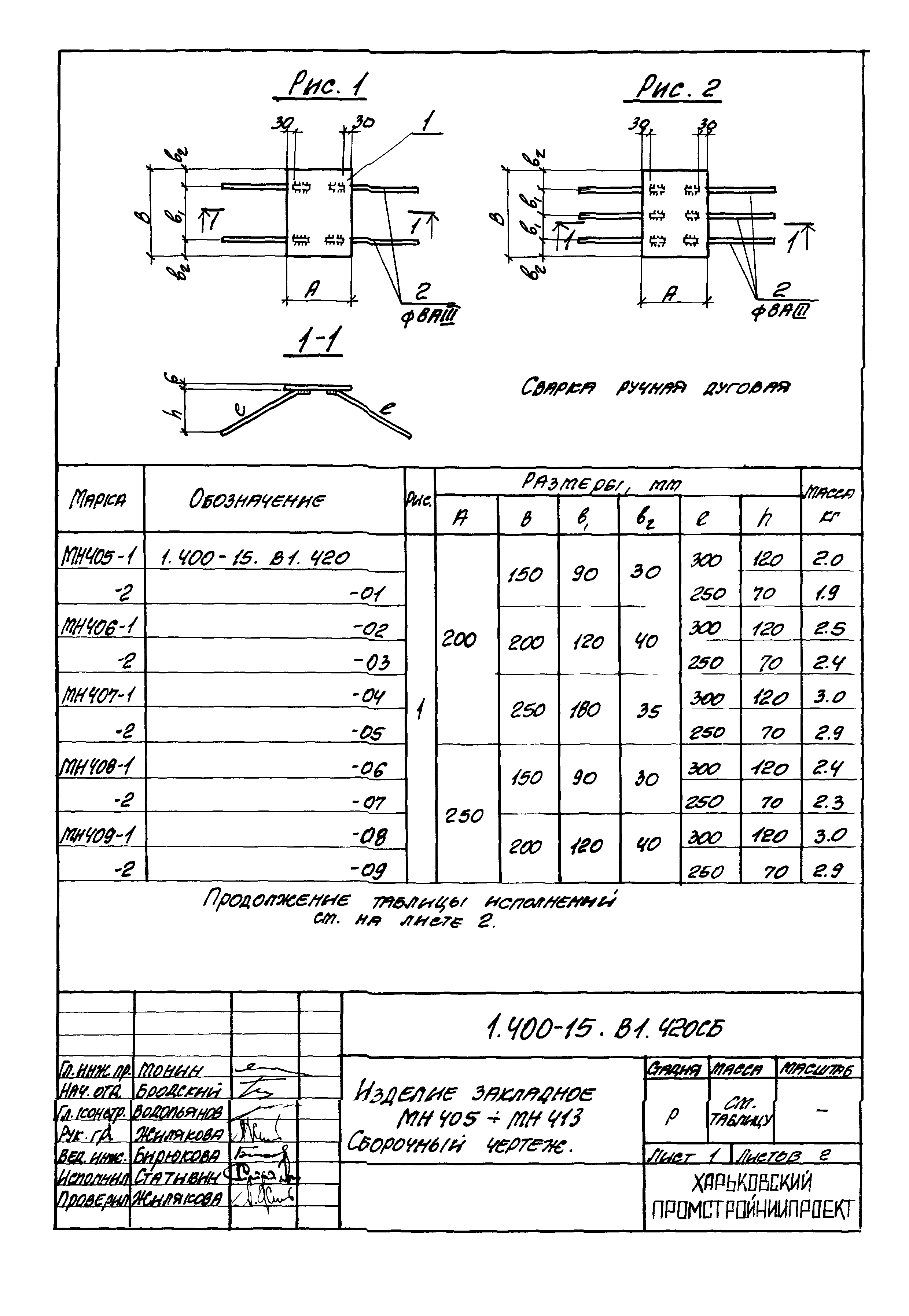 Серия 1.400-15