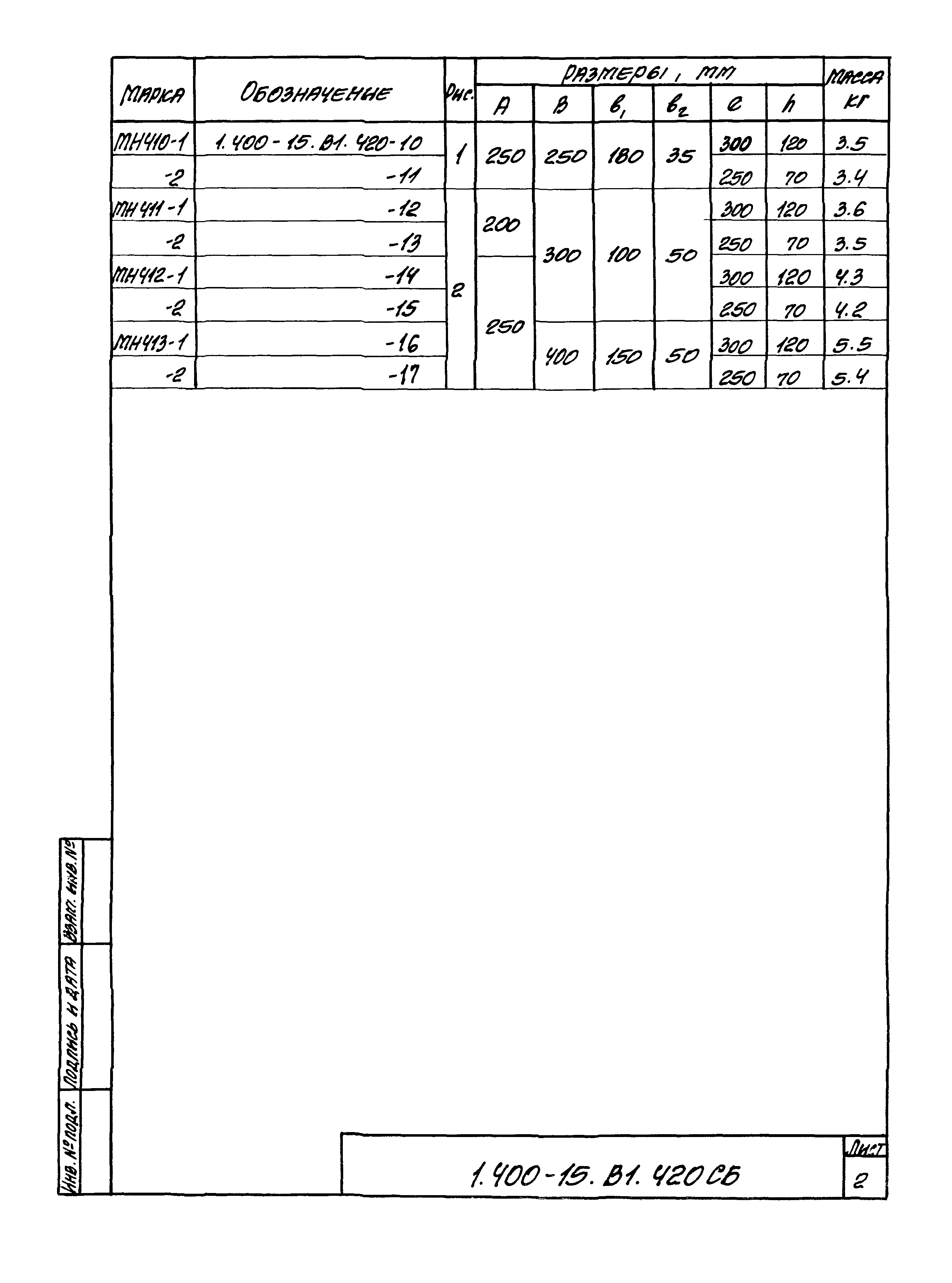 Серия 1.400-15